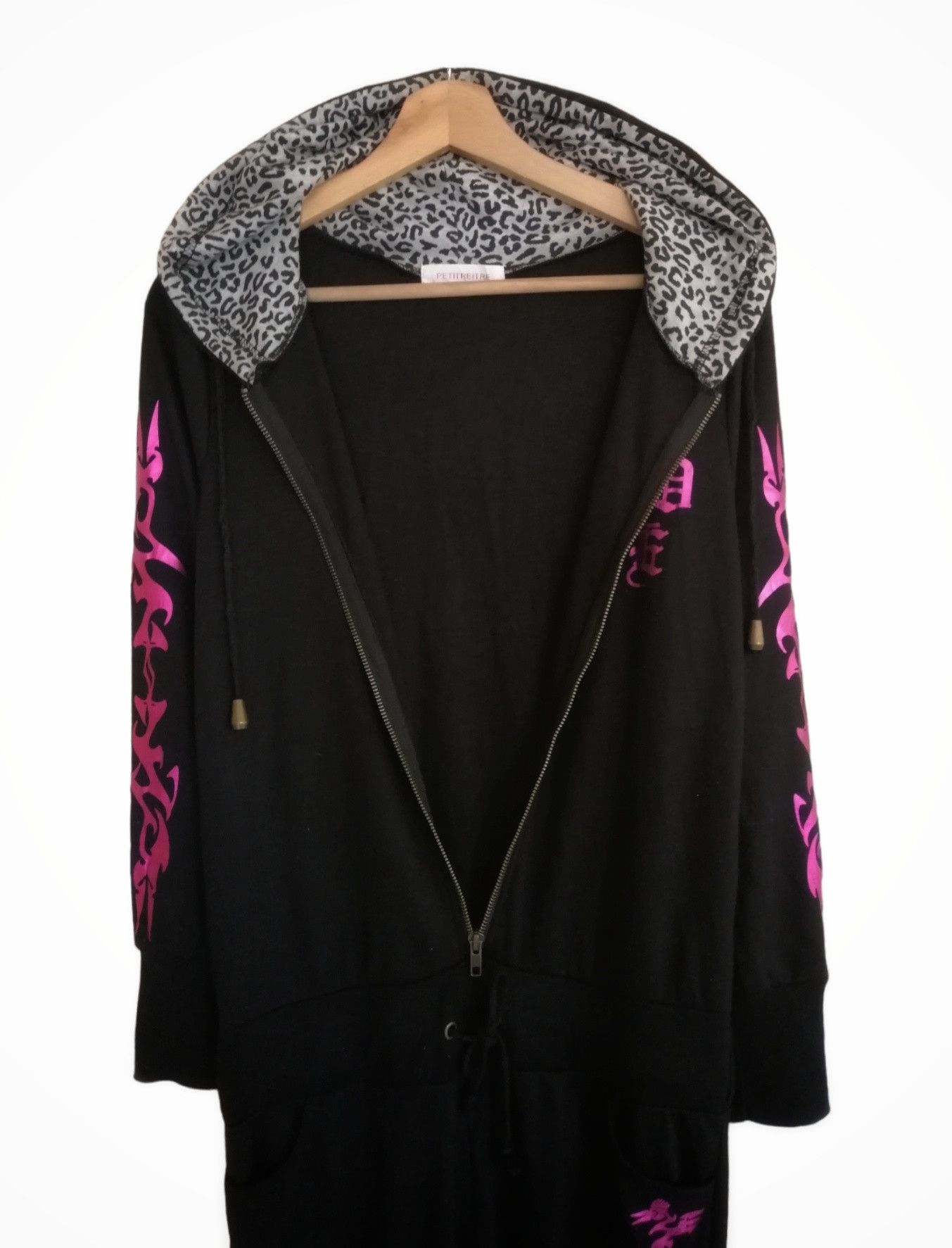 💥SIZE M Japanese PETITREITRE Hooded Jumpsuit