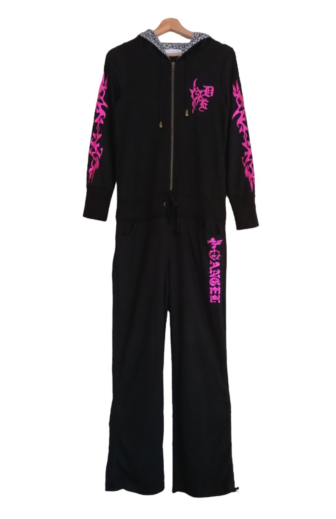 💥SIZE M Japanese PETITREITRE Hooded Jumpsuit