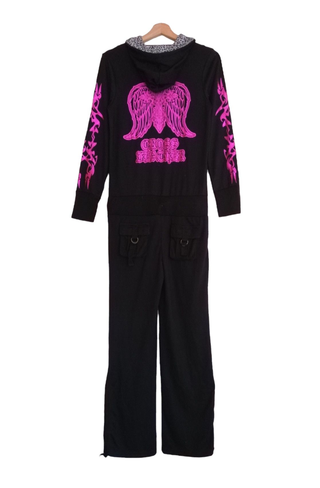 💥SIZE M Japanese PETITREITRE Hooded Jumpsuit