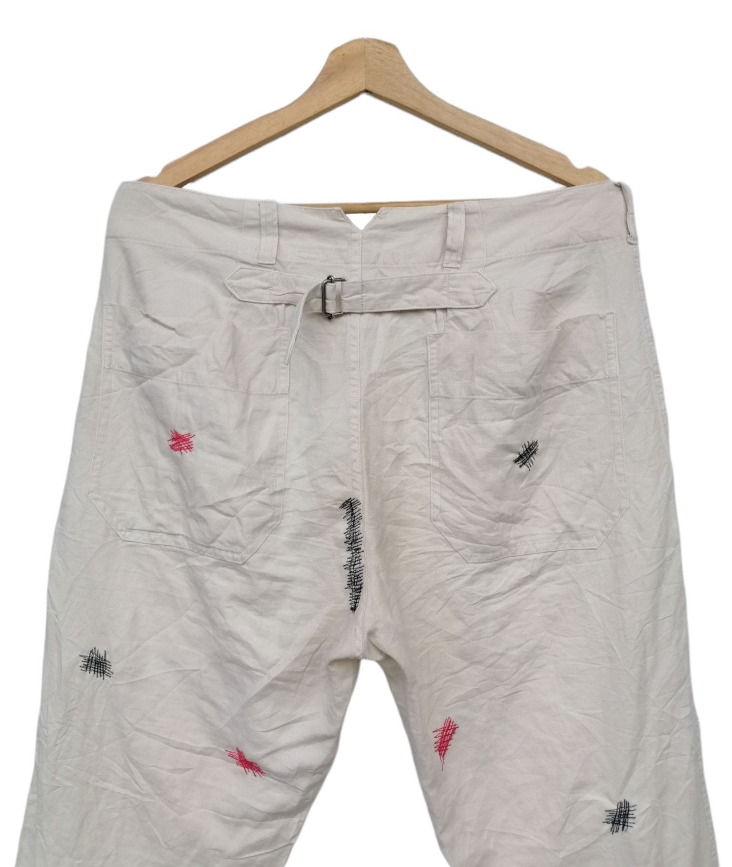 Japanese Brand × Margaret Howell Margaret Howell Embroidery Custom Pants Size US 34 / EU 50 - 9 Thumbnail