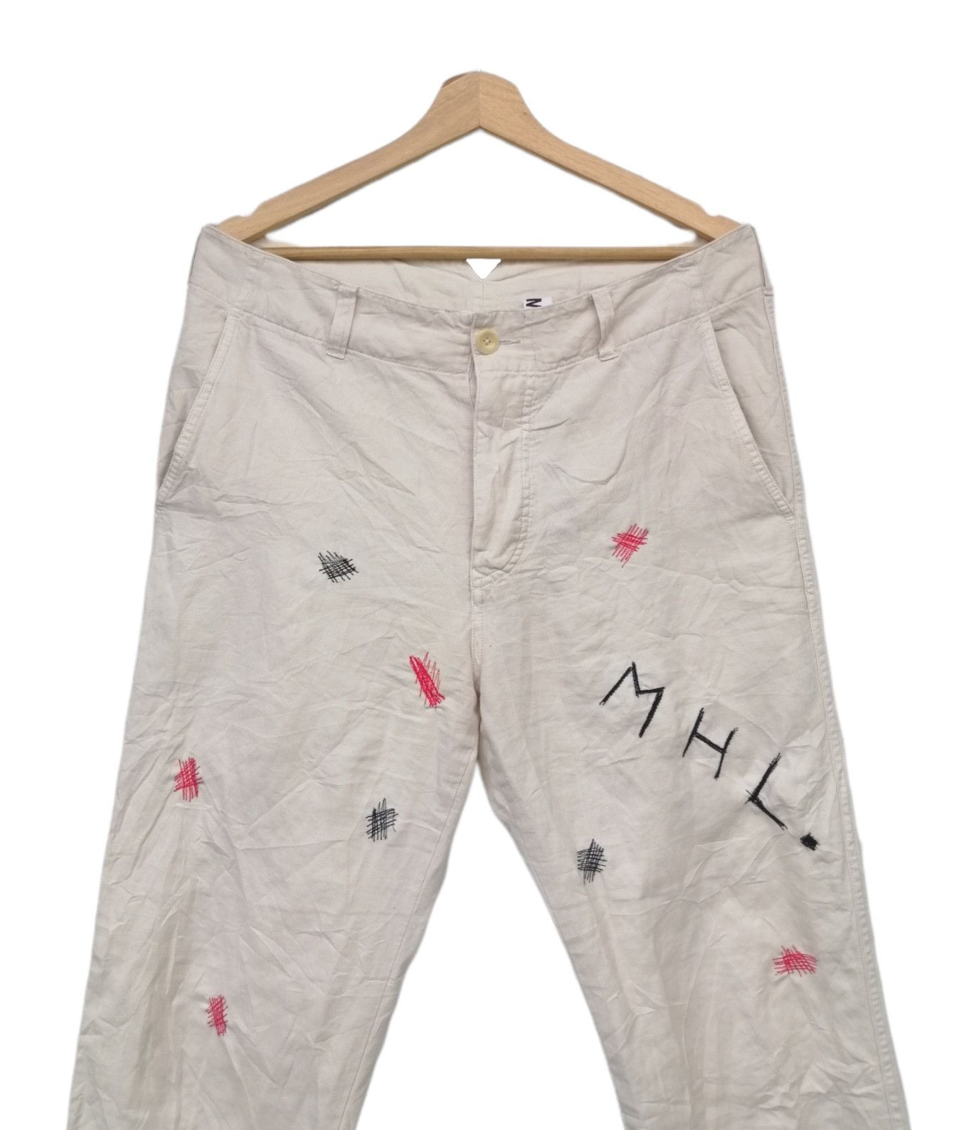 Japanese Brand × Margaret Howell Margaret Howell Embroidery Custom Pants Size US 34 / EU 50 - 4 Thumbnail