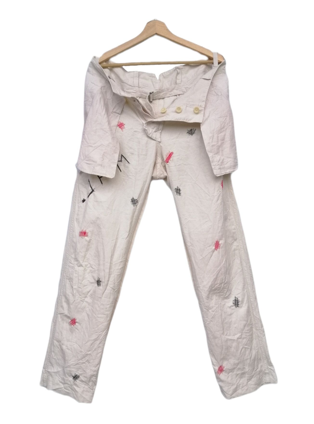 Japanese Brand × Margaret Howell Margaret Howell Embroidery Custom Pants Size US 34 / EU 50 - 15 Thumbnail