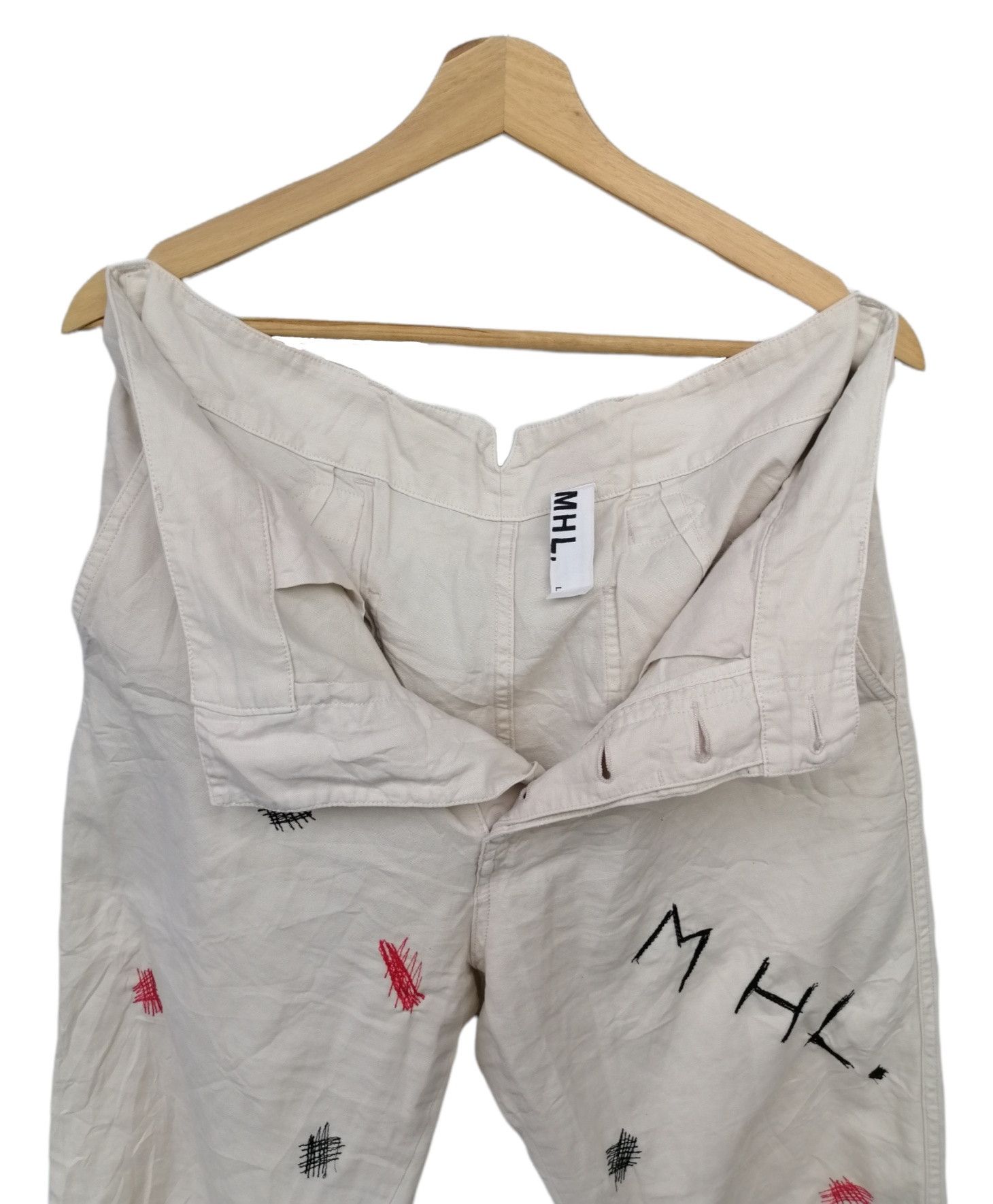 Japanese Brand × Margaret Howell Margaret Howell Embroidery Custom Pants Size US 34 / EU 50 - 14 Thumbnail