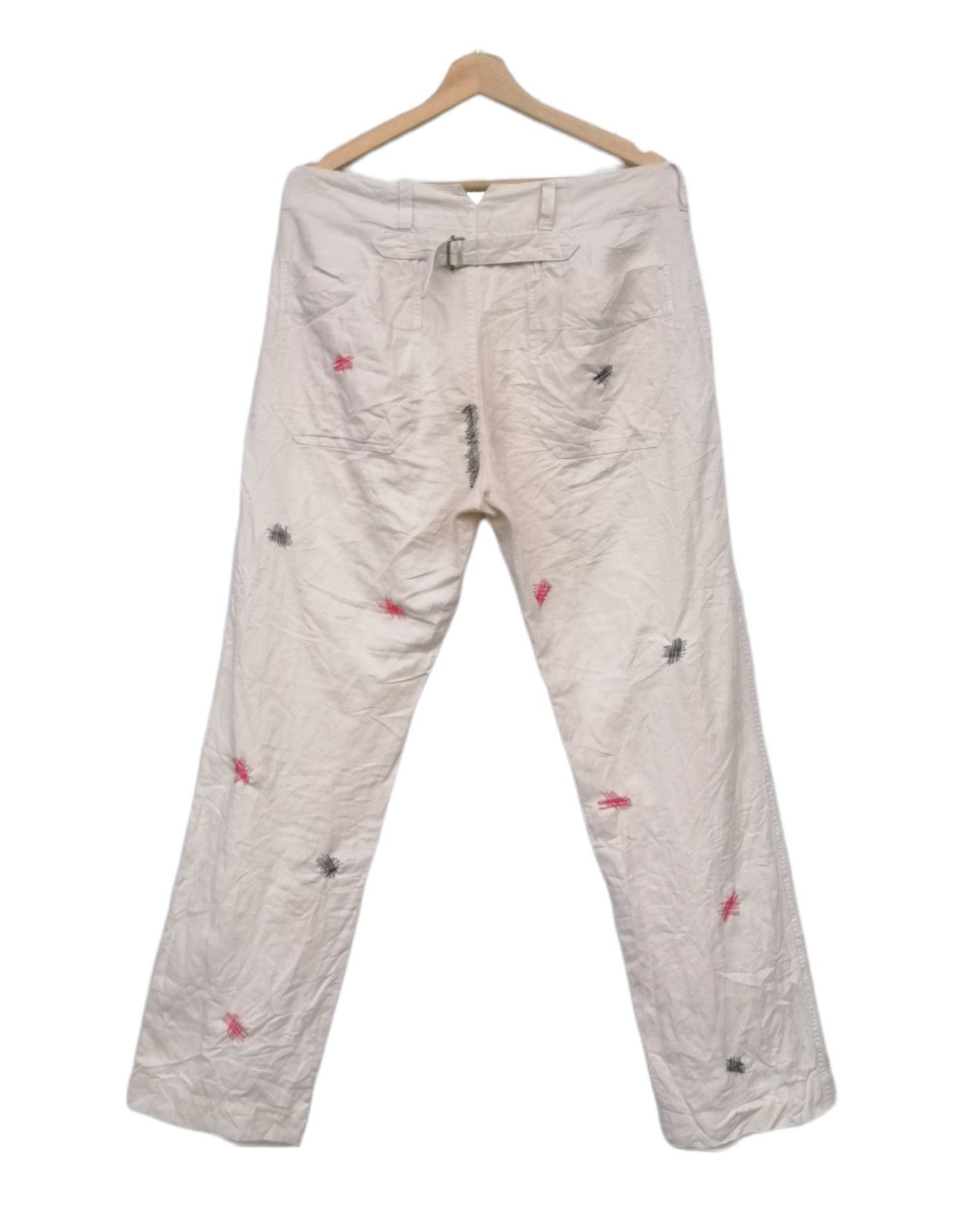 Japanese Brand × Margaret Howell Margaret Howell Embroidery Custom Pants Size US 34 / EU 50 - 8 Thumbnail