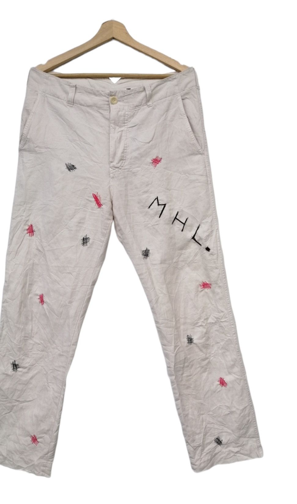 Japanese Brand × Margaret Howell Margaret Howell Embroidery Custom Pants Size US 34 / EU 50 - 3 Thumbnail