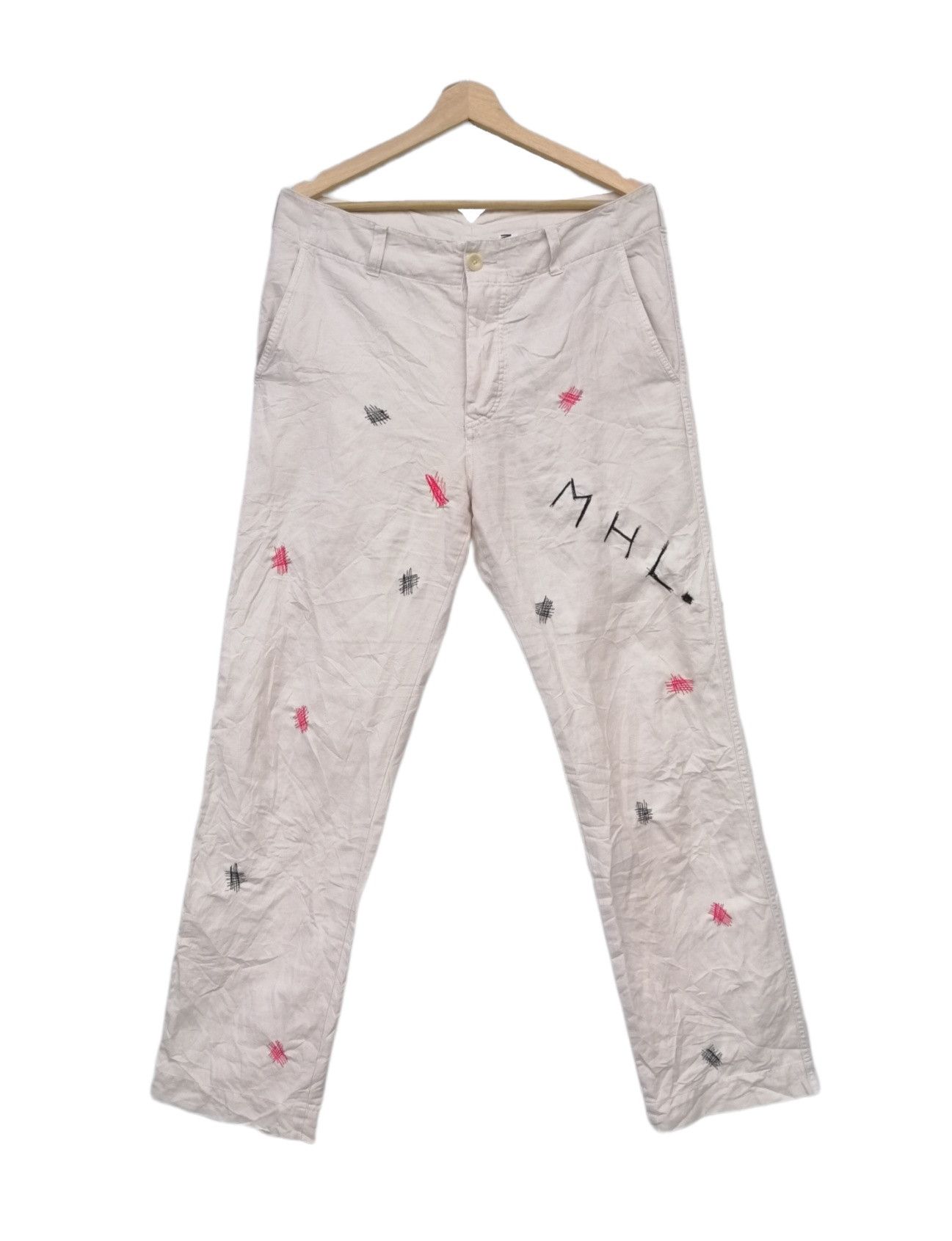 Japanese Brand × Margaret Howell Margaret Howell Embroidery Custom Pants Size US 34 / EU 50 - 2 Thumbnail
