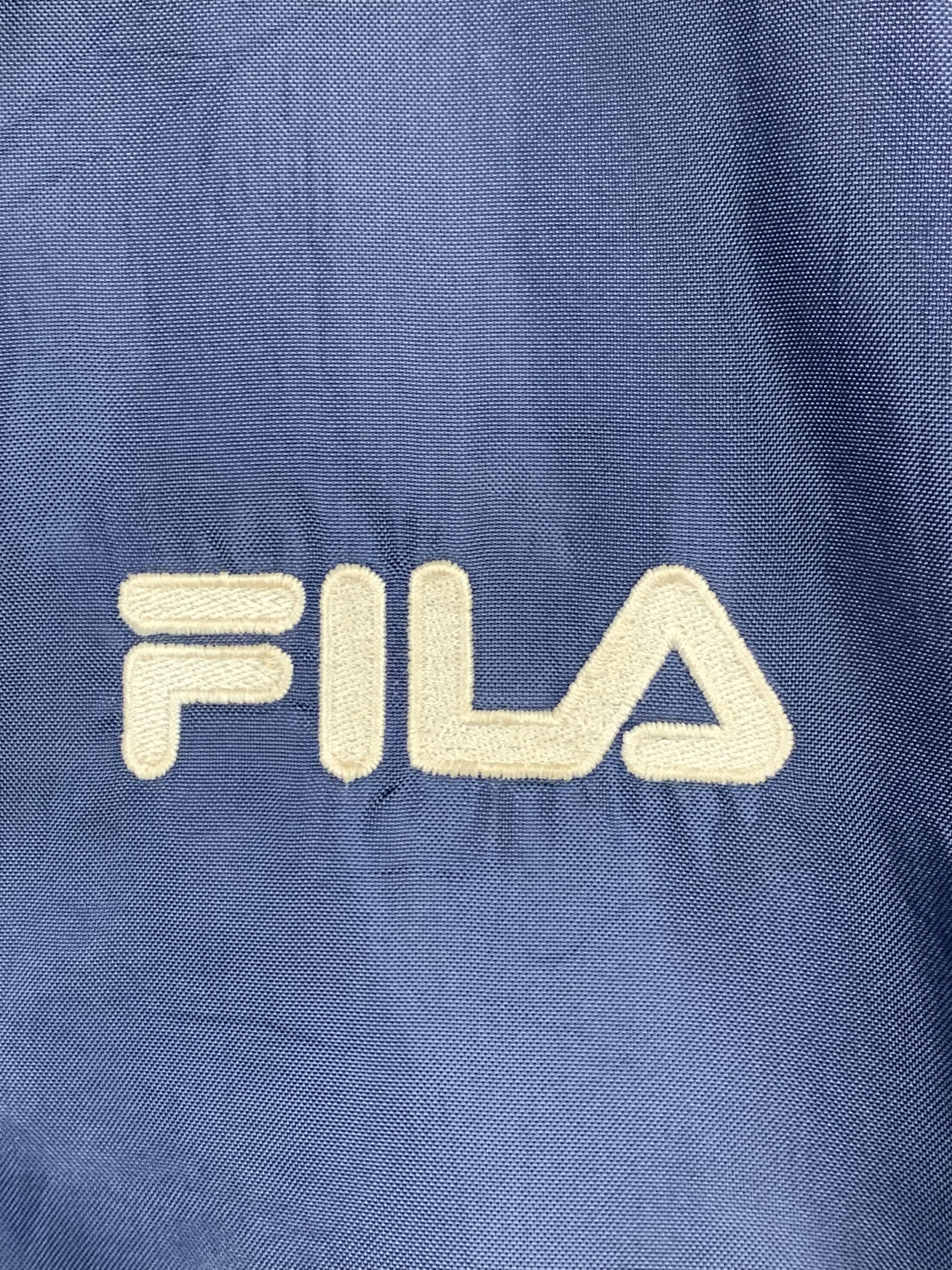 Fila Vintage FILA Sportswear Long Coat Hoodie Sherpa Lining J0265 Size US L / EU 52-54 / 3 - 5 Thumbnail