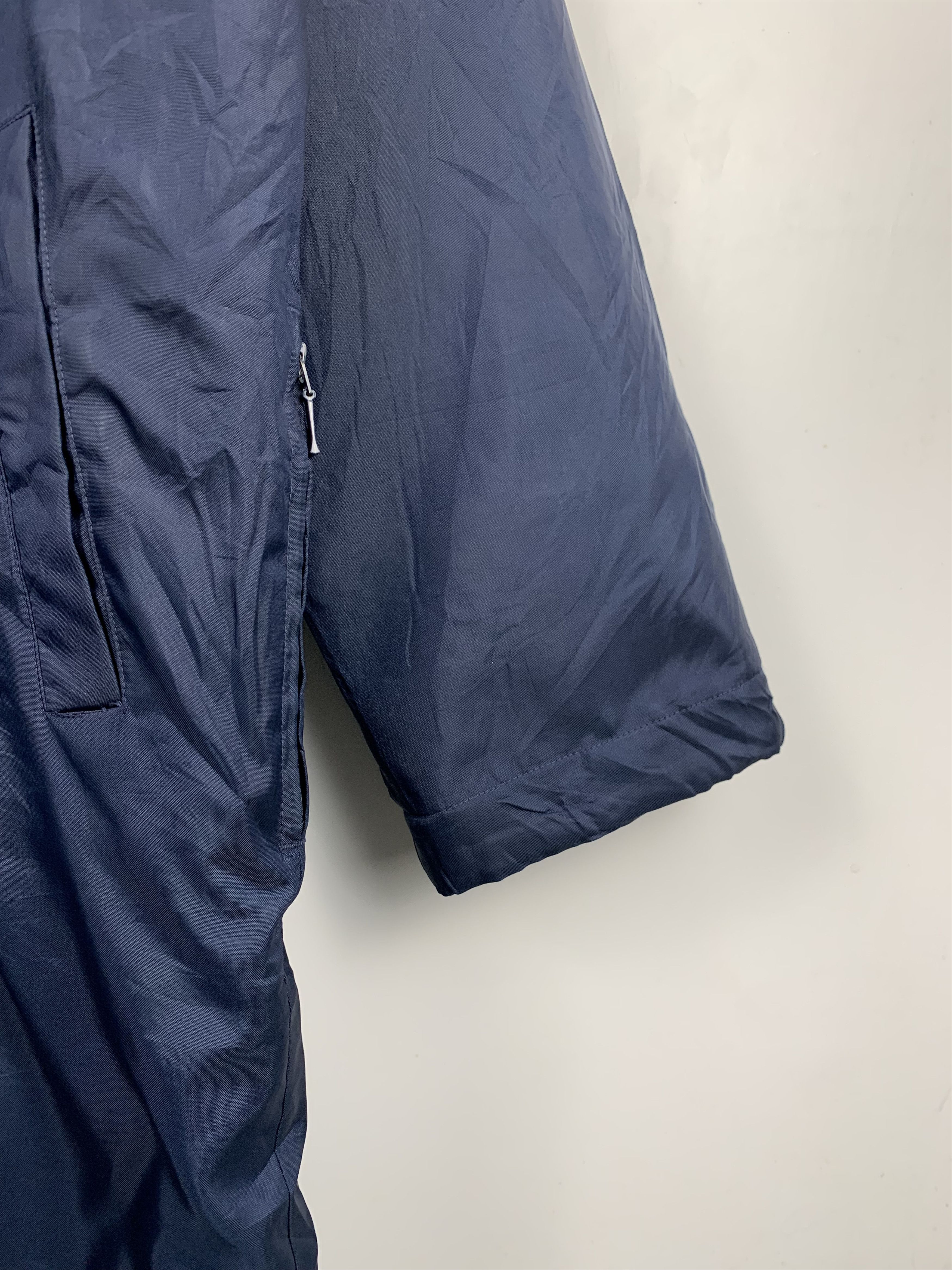 Fila Vintage FILA Sportswear Long Coat Hoodie Sherpa Lining J0265 Size US L / EU 52-54 / 3 - 3 Thumbnail