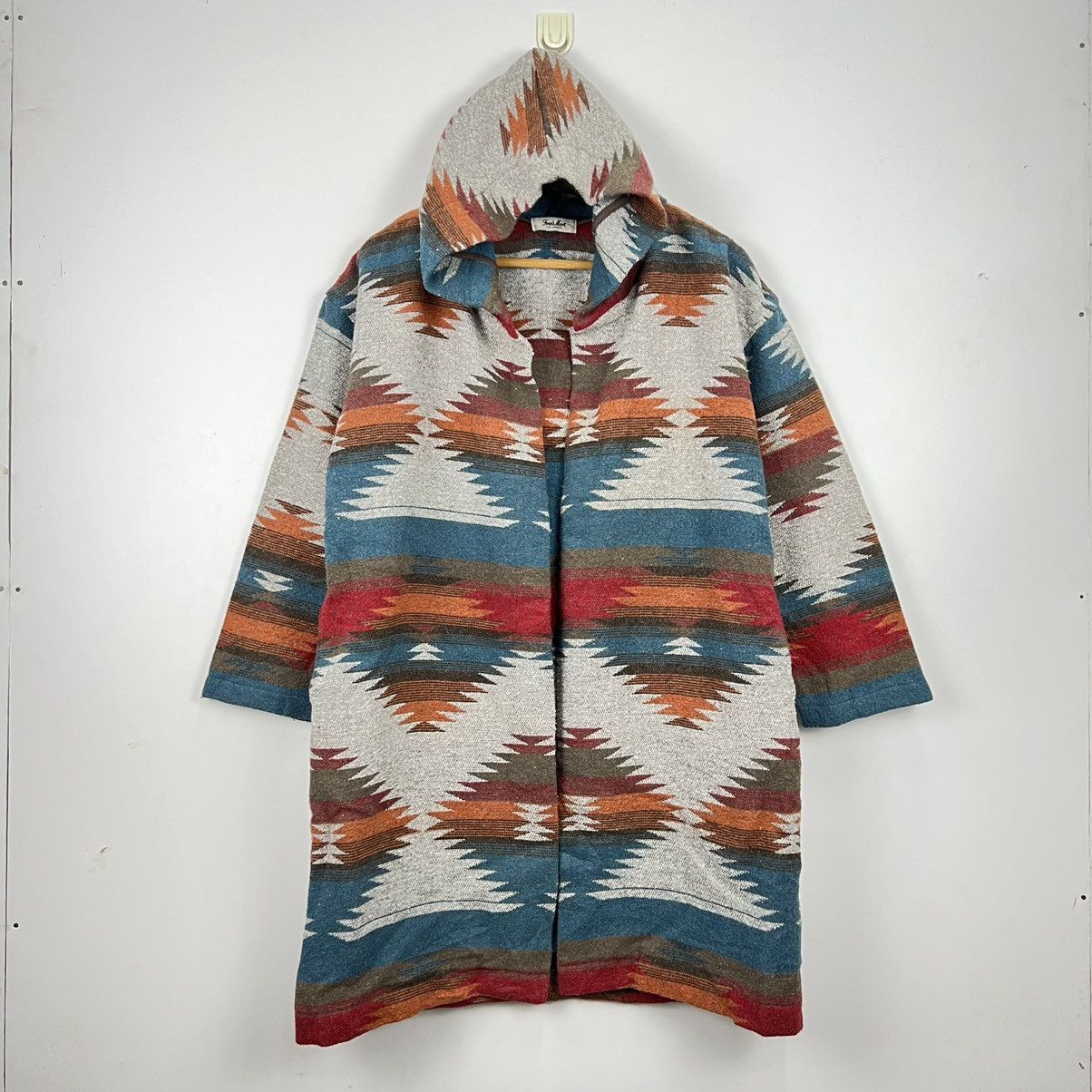 Navajo Tribal Aztec Native Indians American Print Men Zip Up Hoodie