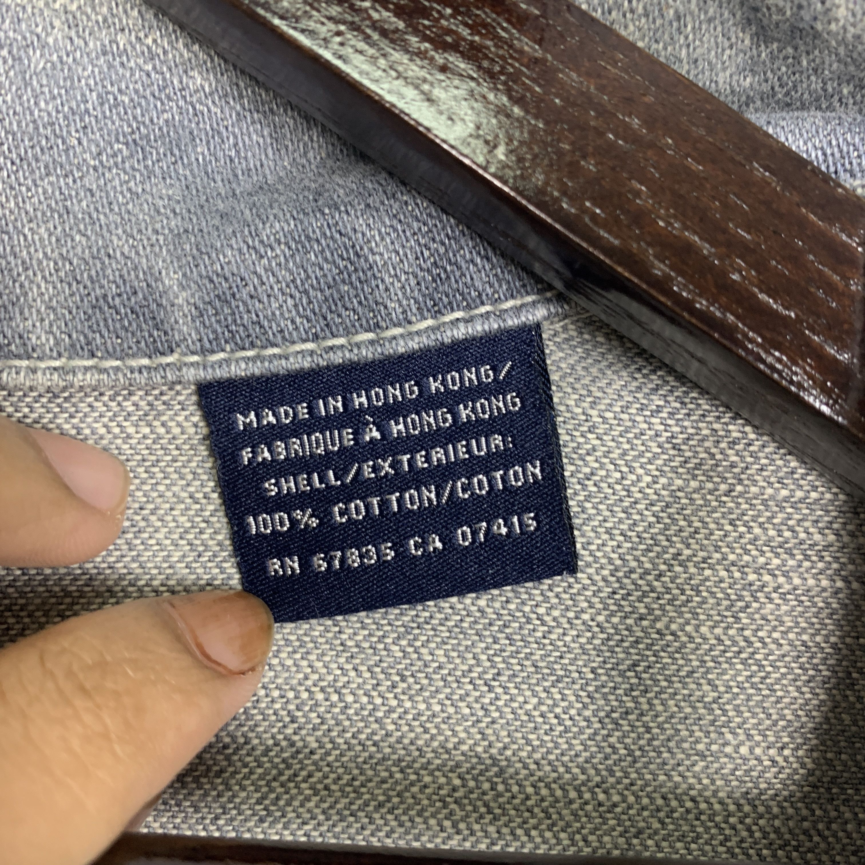 Nautica Vintage NAUTICA Distressed Denim Jeans Jacket J0821 Size US XL / EU 56 / 4 - 21 Thumbnail