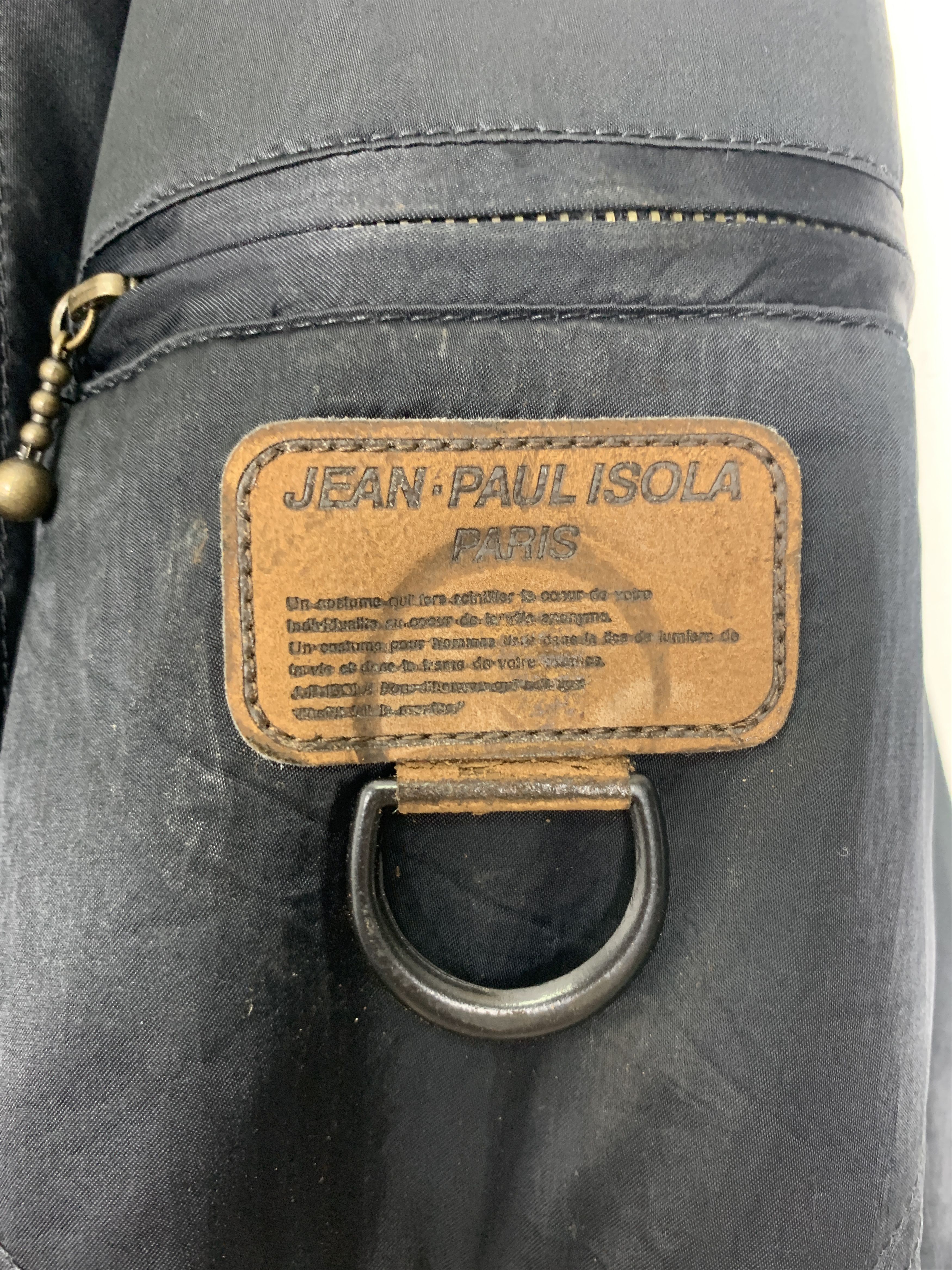 Vintage Vintage JEAN PAUL ISOLA PARIS Sherps Lining Jacket J0980 Size US L / EU 52-54 / 3 - 7 Thumbnail