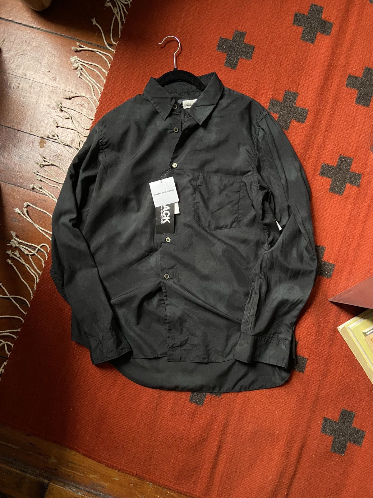 Comme des Garcons Black Discolored Button-Up Size US M / EU 48-50 / 2 - 1 Thumbnail