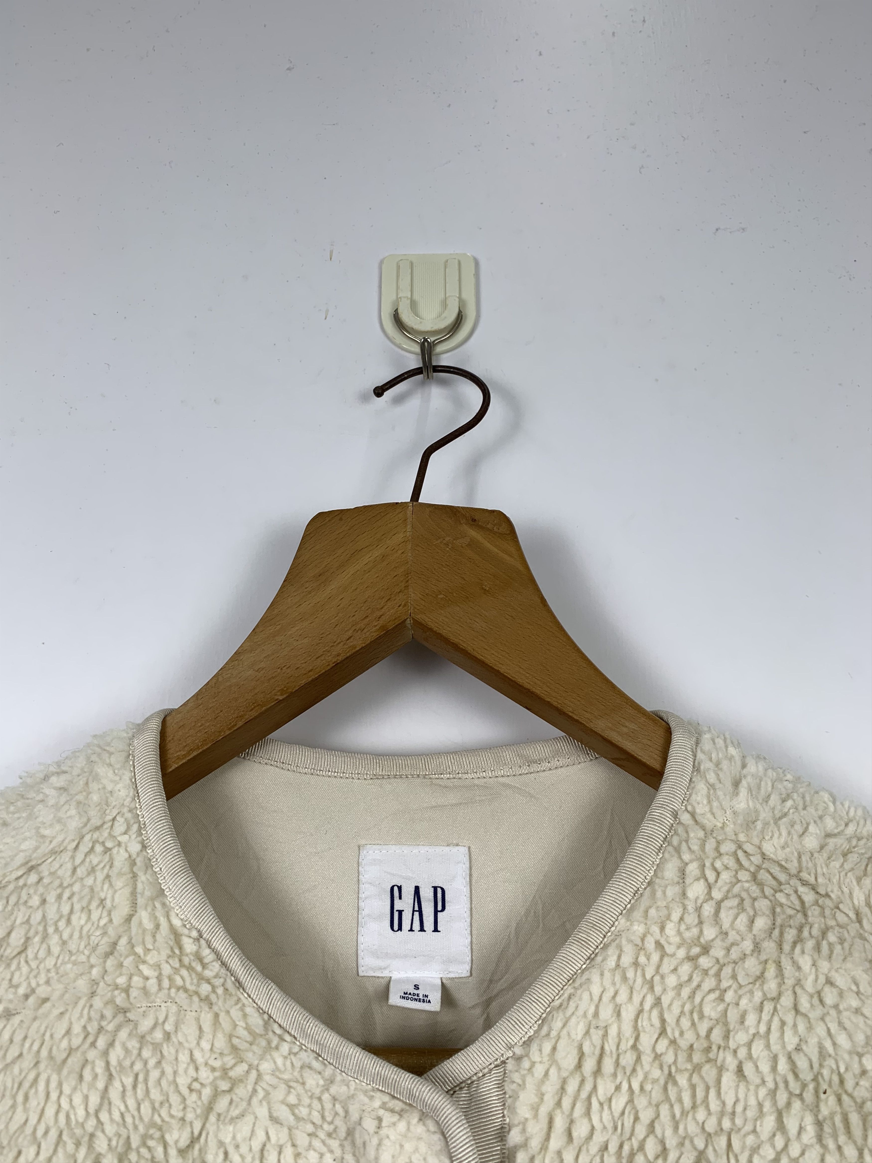 Gap Vintage GAP Sherpa Zip Up Jackets J0295 Size S / US 4 / IT 40 - 5 Thumbnail
