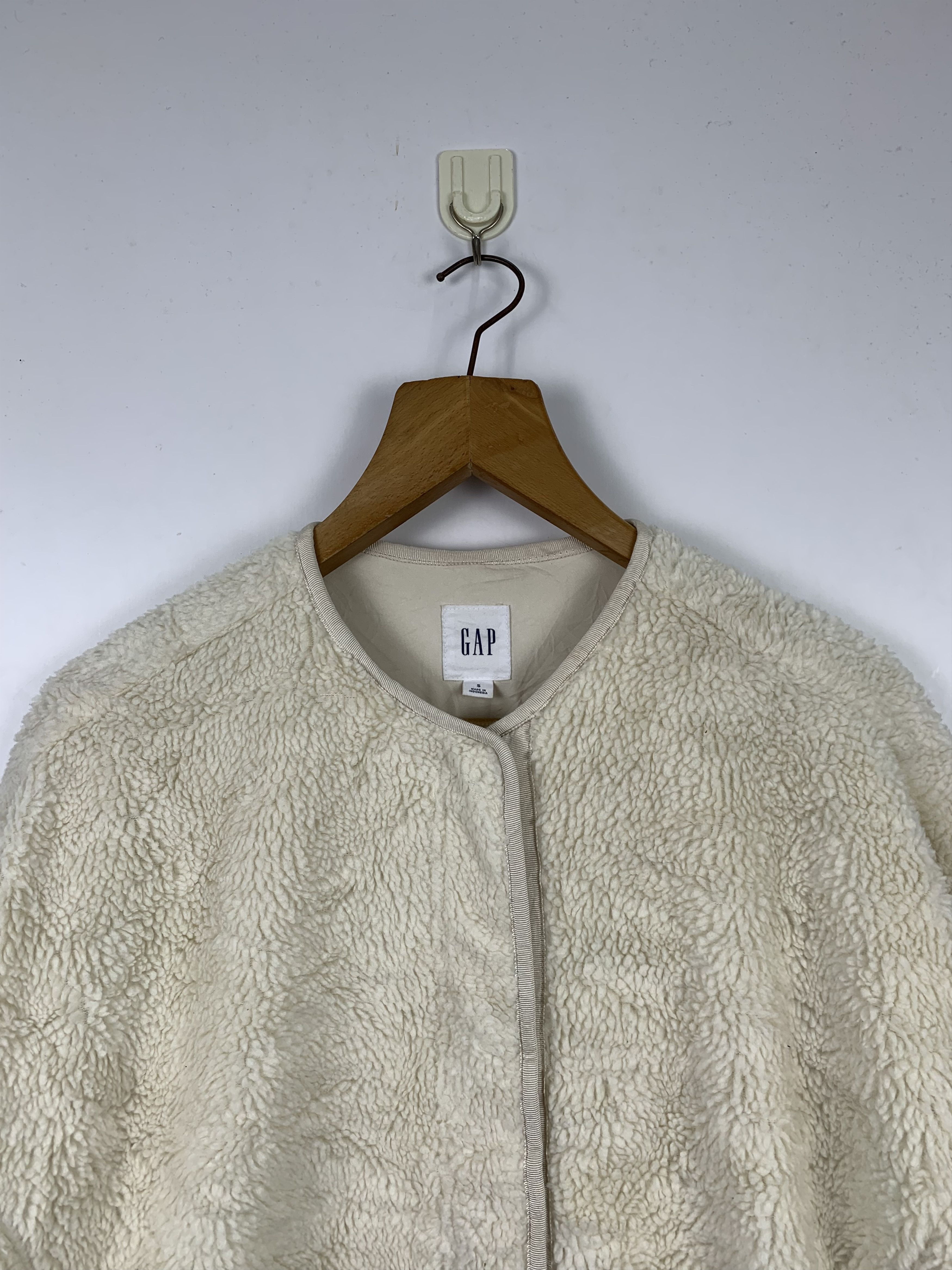 Gap Vintage GAP Sherpa Zip Up Jackets J0295 Size S / US 4 / IT 40 - 2 Thumbnail