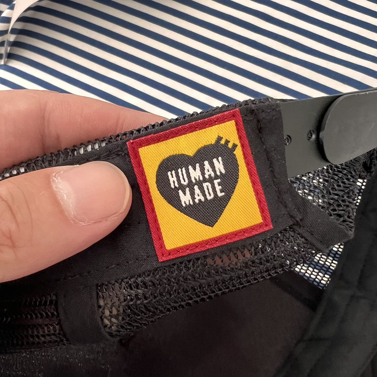AWGE AWGE x Human Made x ASAP Rocky HUMAN TESTING MESH CAP Size ONE SIZE - 3 Thumbnail