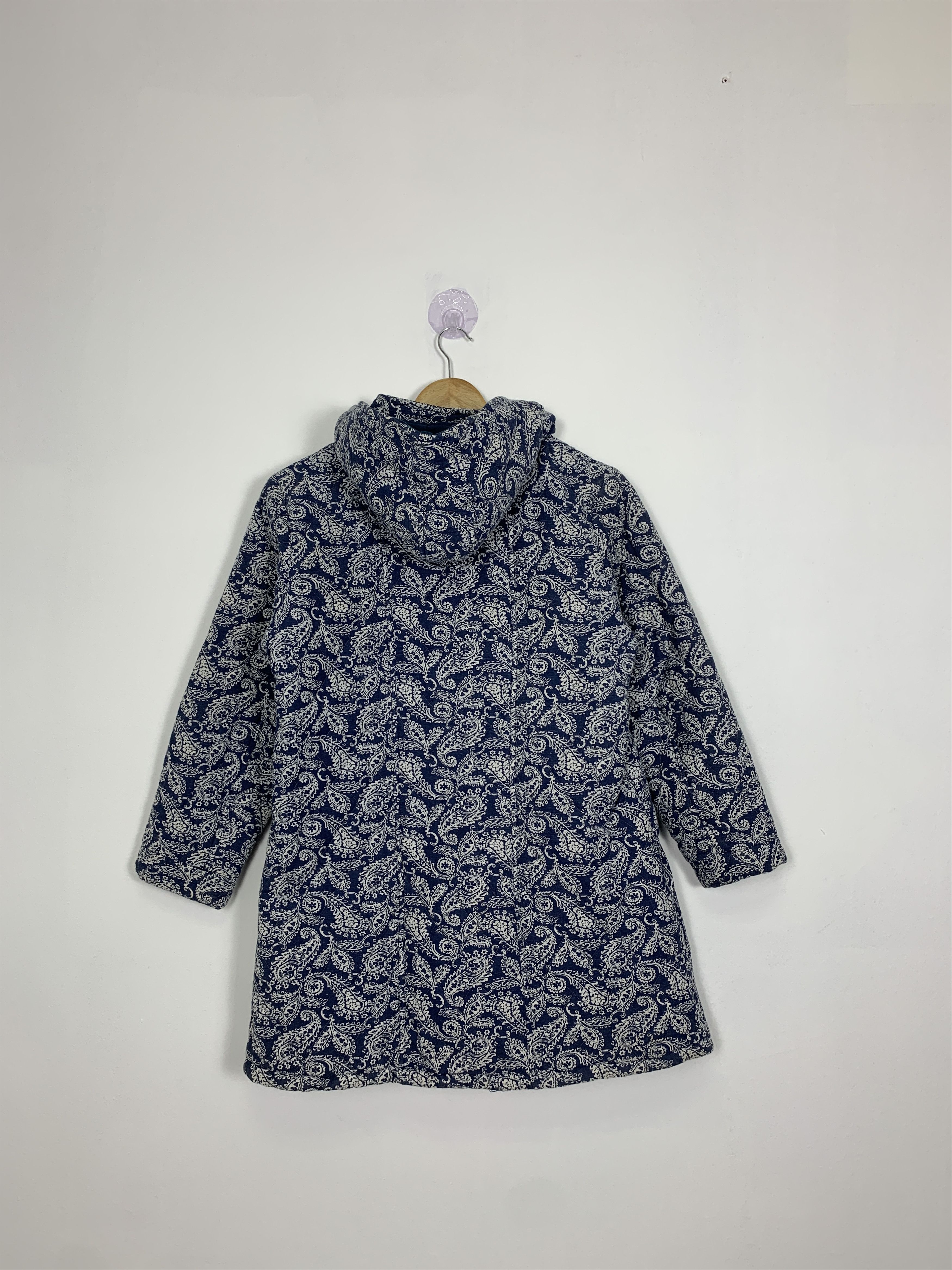 Vintage Vintage MALIBU USA Bandana Pattern Hoodie Jacket J0920 Size US S / EU 44-46 / 1 - 2 Thumbnail