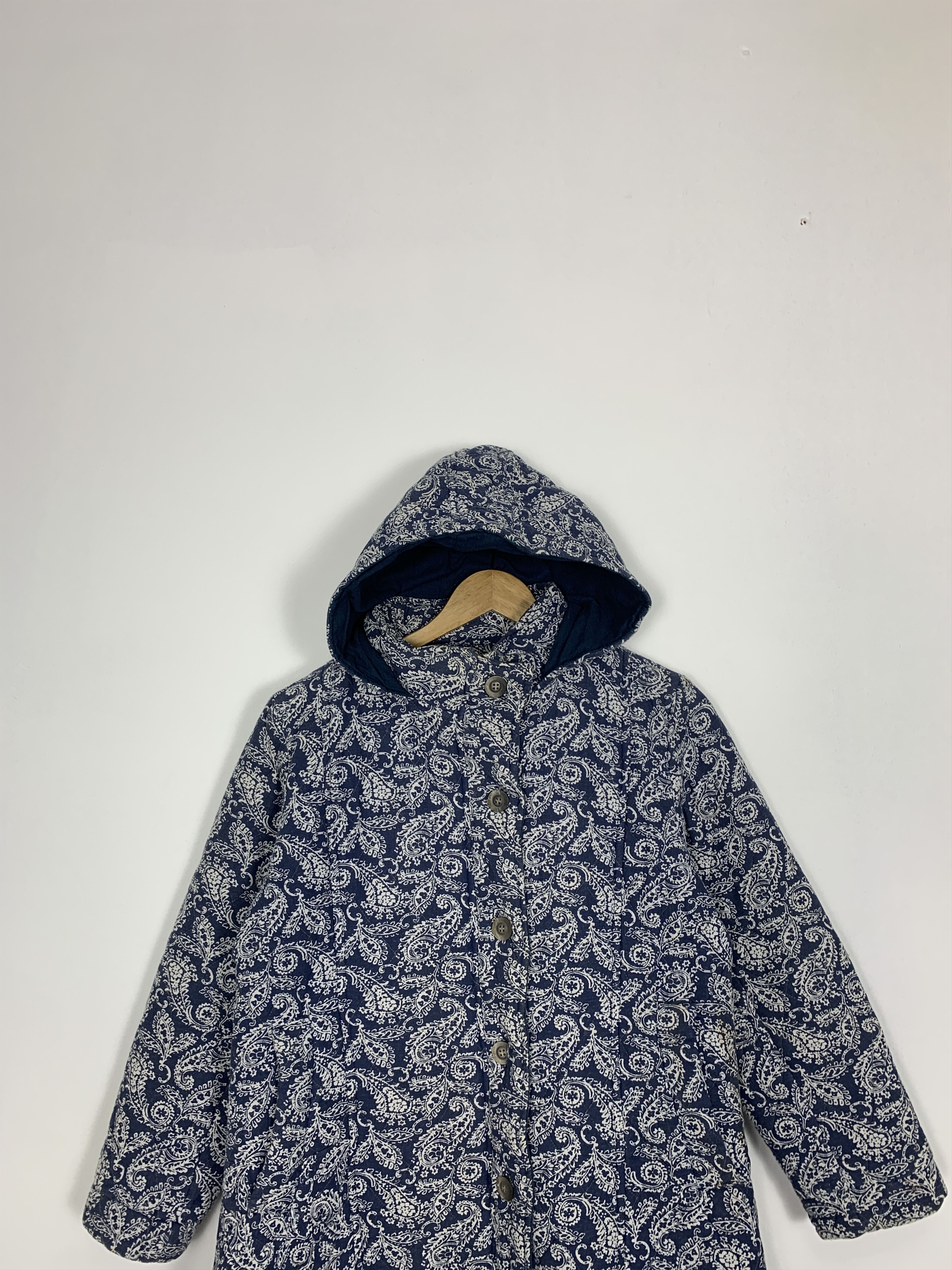 Vintage Vintage MALIBU USA Bandana Pattern Hoodie Jacket J0920 Size US S / EU 44-46 / 1 - 3 Thumbnail