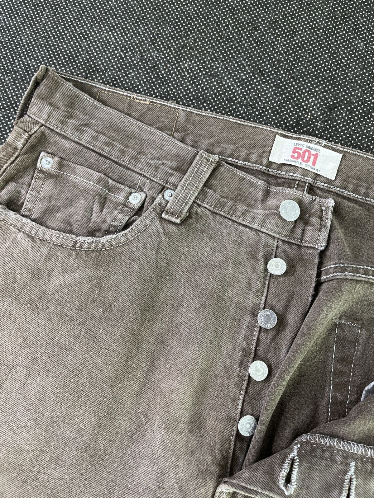 Levi's Vintage Levis 501 Bleach Jeans - J377 Size US 36 / EU 52 - 7 Thumbnail