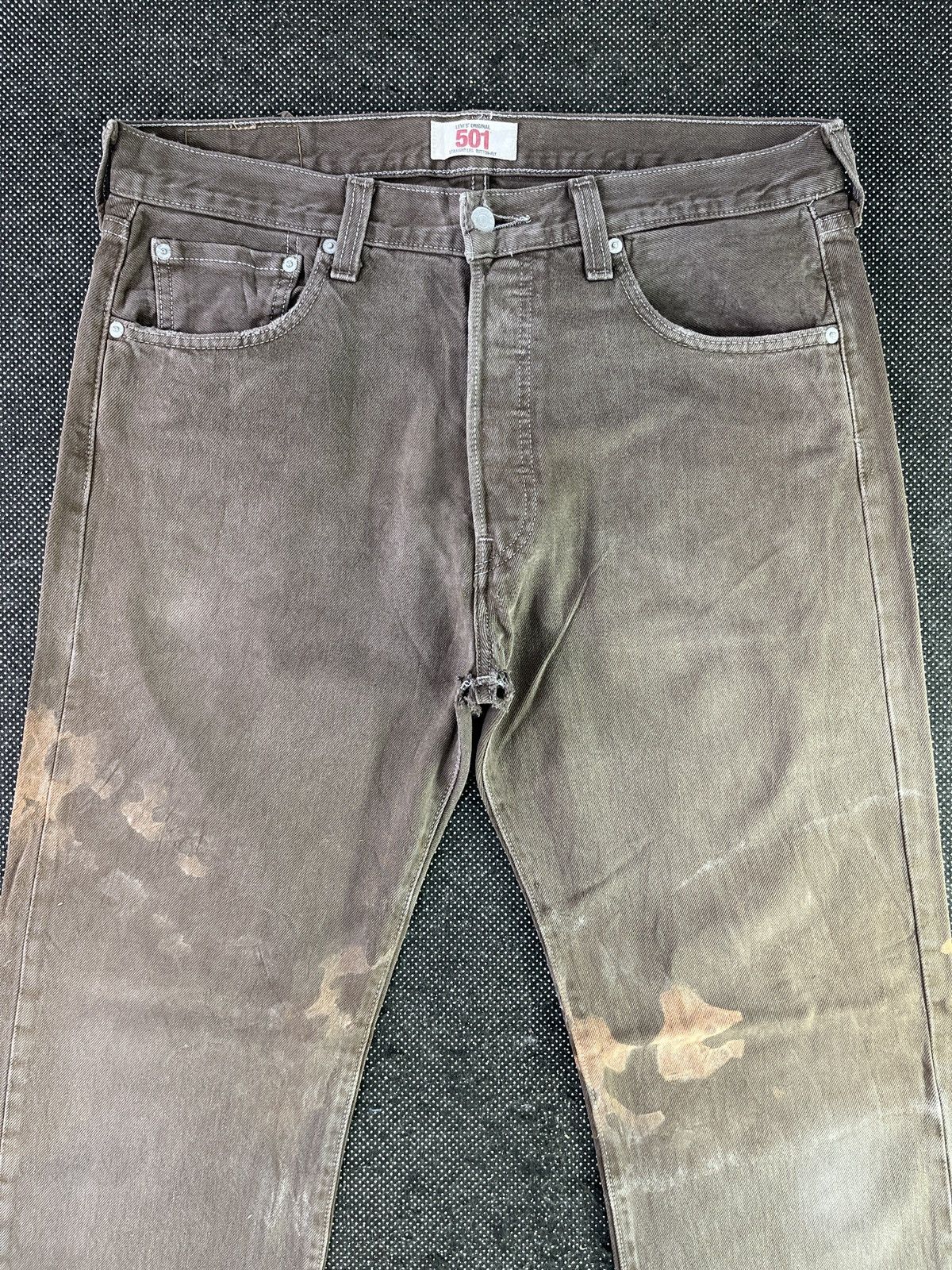 Levi's Vintage Levis 501 Bleach Jeans - J377 Size US 36 / EU 52 - 3 Thumbnail