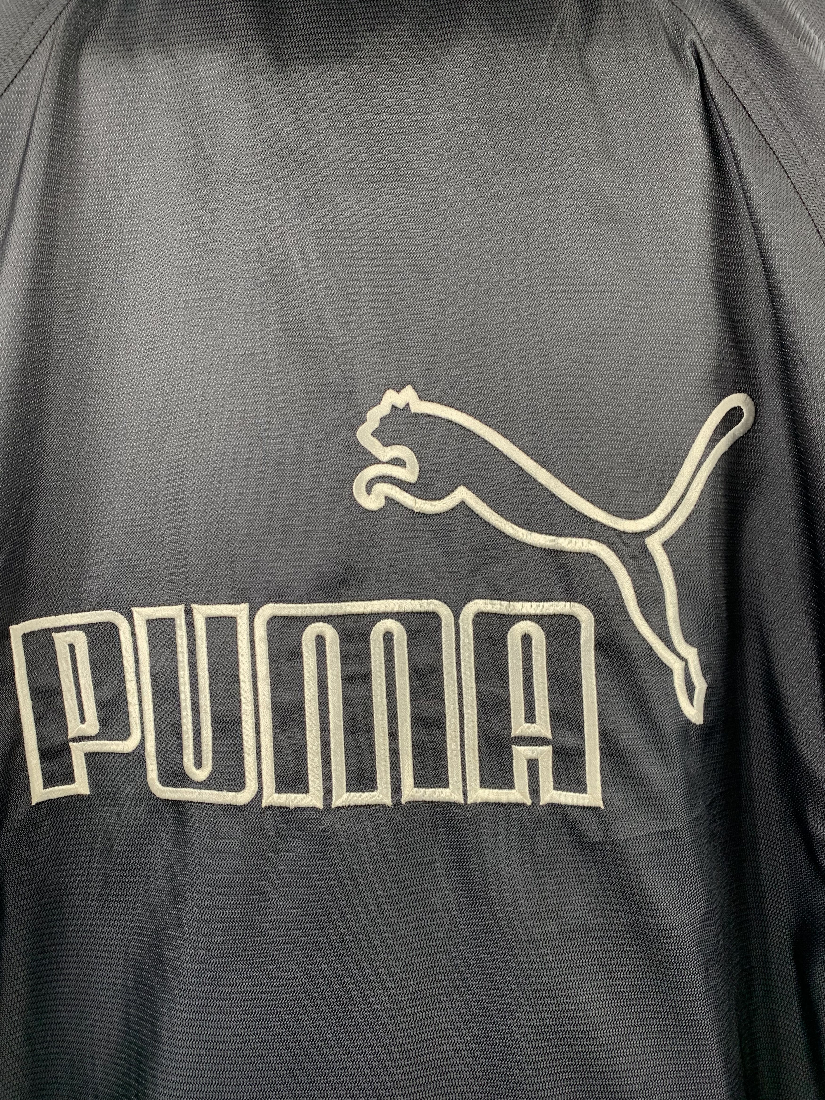 Puma Vintage PUMA Big Logo Hoodie Sherpa Lining Jacket J0322 Size US M / EU 48-50 / 2 - 11 Thumbnail