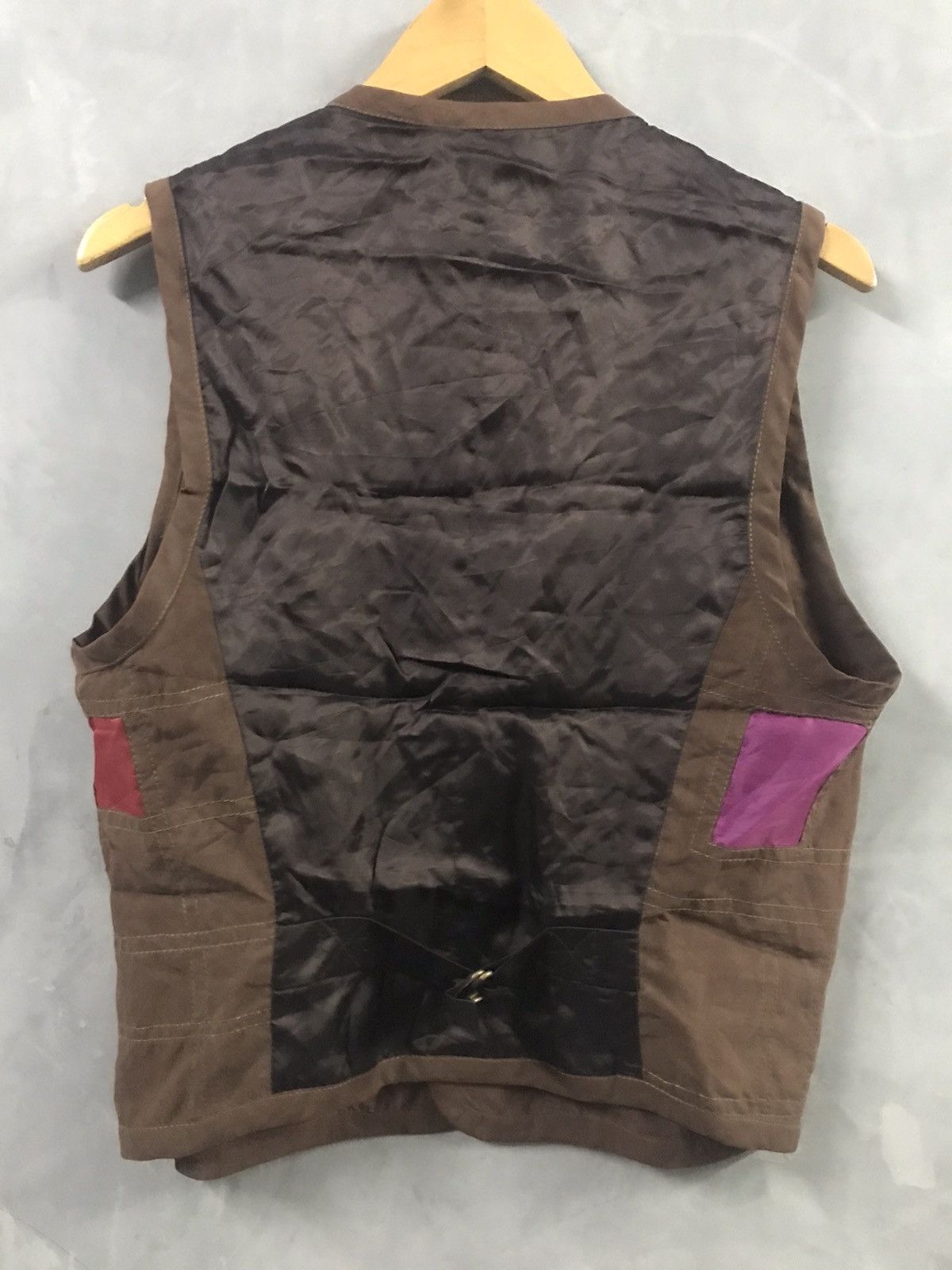 Dirk Bikkembergs Patchwork Design Nylon Vest Size US M / EU 48-50 / 2 - 5 Thumbnail