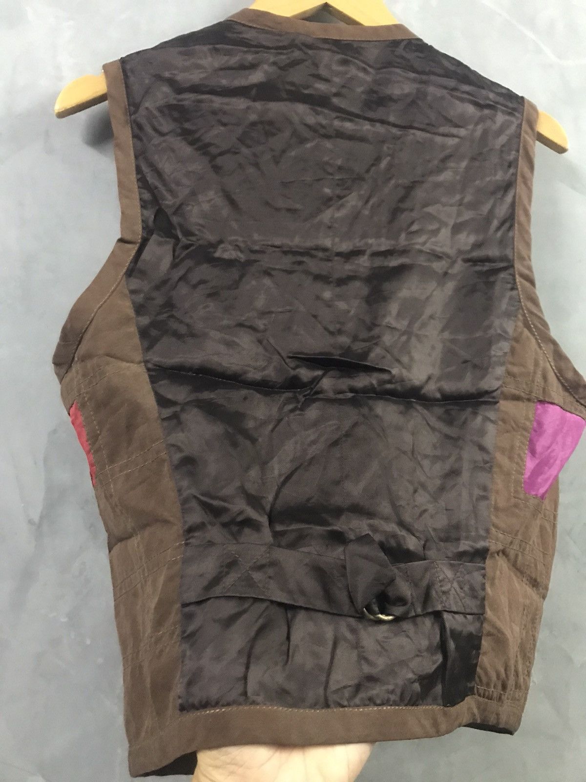 Dirk Bikkembergs Patchwork Design Nylon Vest Size US M / EU 48-50 / 2 - 6 Thumbnail