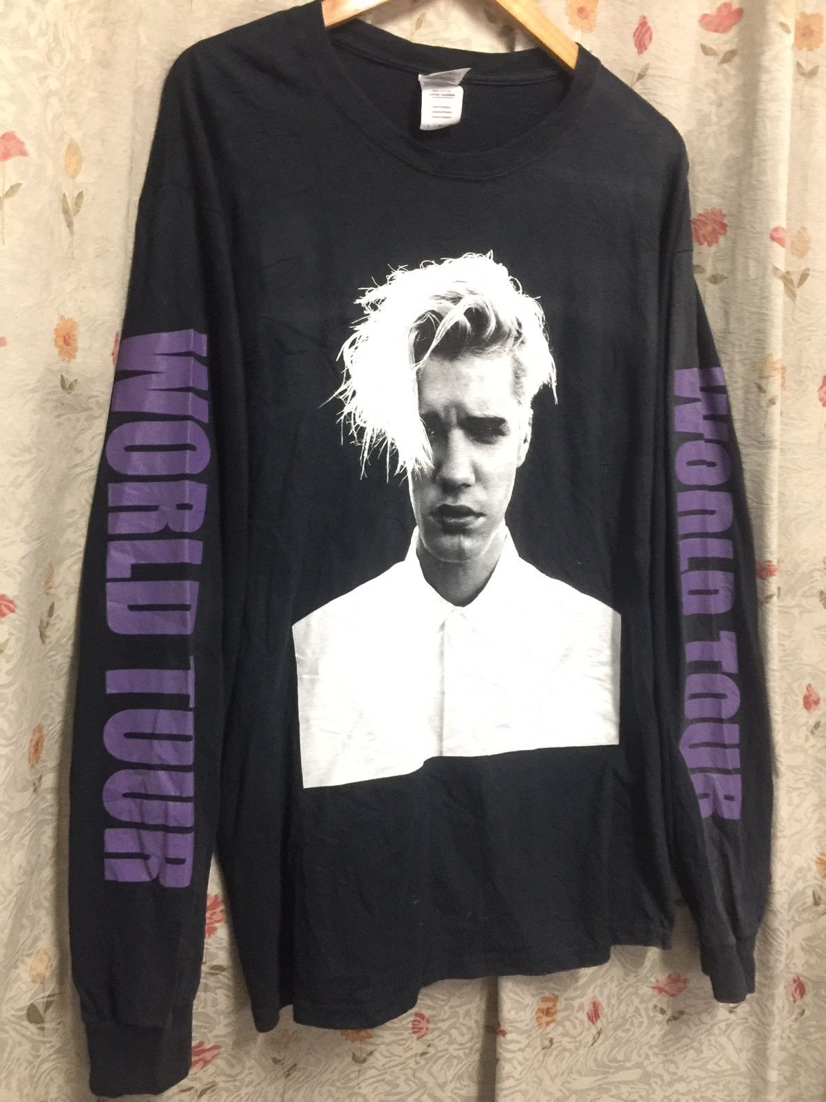 Justin Bieber JUSTIN BIEBER PURPOSE TOUR LONG SLEEVES SHIRT Size US L / EU 52-54 / 3 - 4 Thumbnail