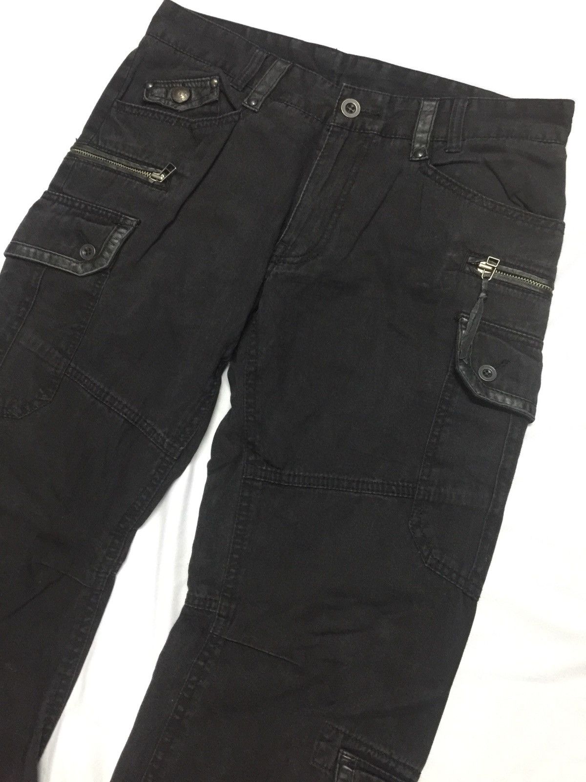 Japanese Brand CUSTOM CULTURE CARGO PANTS Size US 32 / EU 48 - 2 Thumbnail