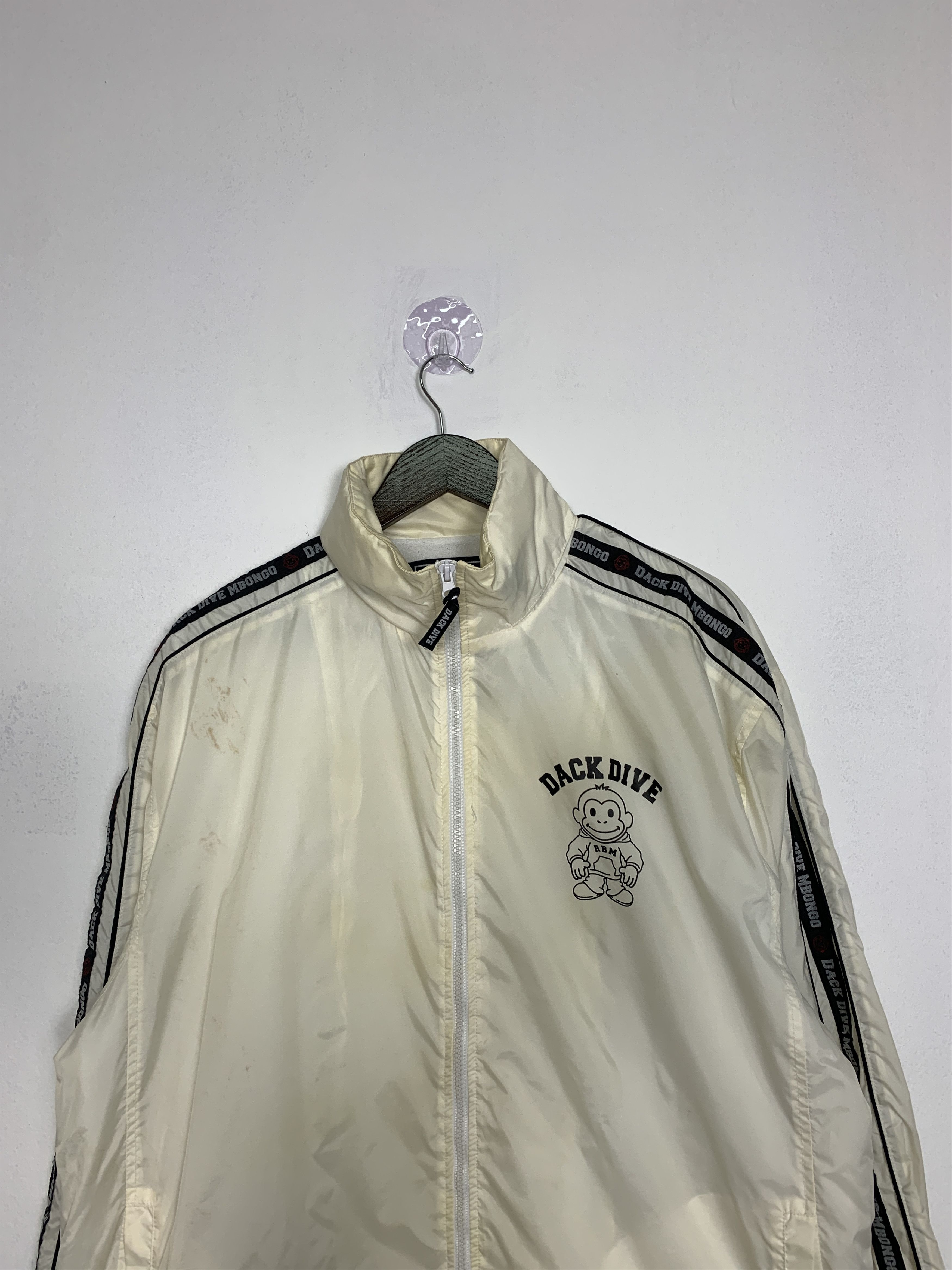 Japanese Brand Vintage DACK DIVE MBONGO Windbreaker Jackets J0792 Size US L / EU 52-54 / 3 - 3 Thumbnail