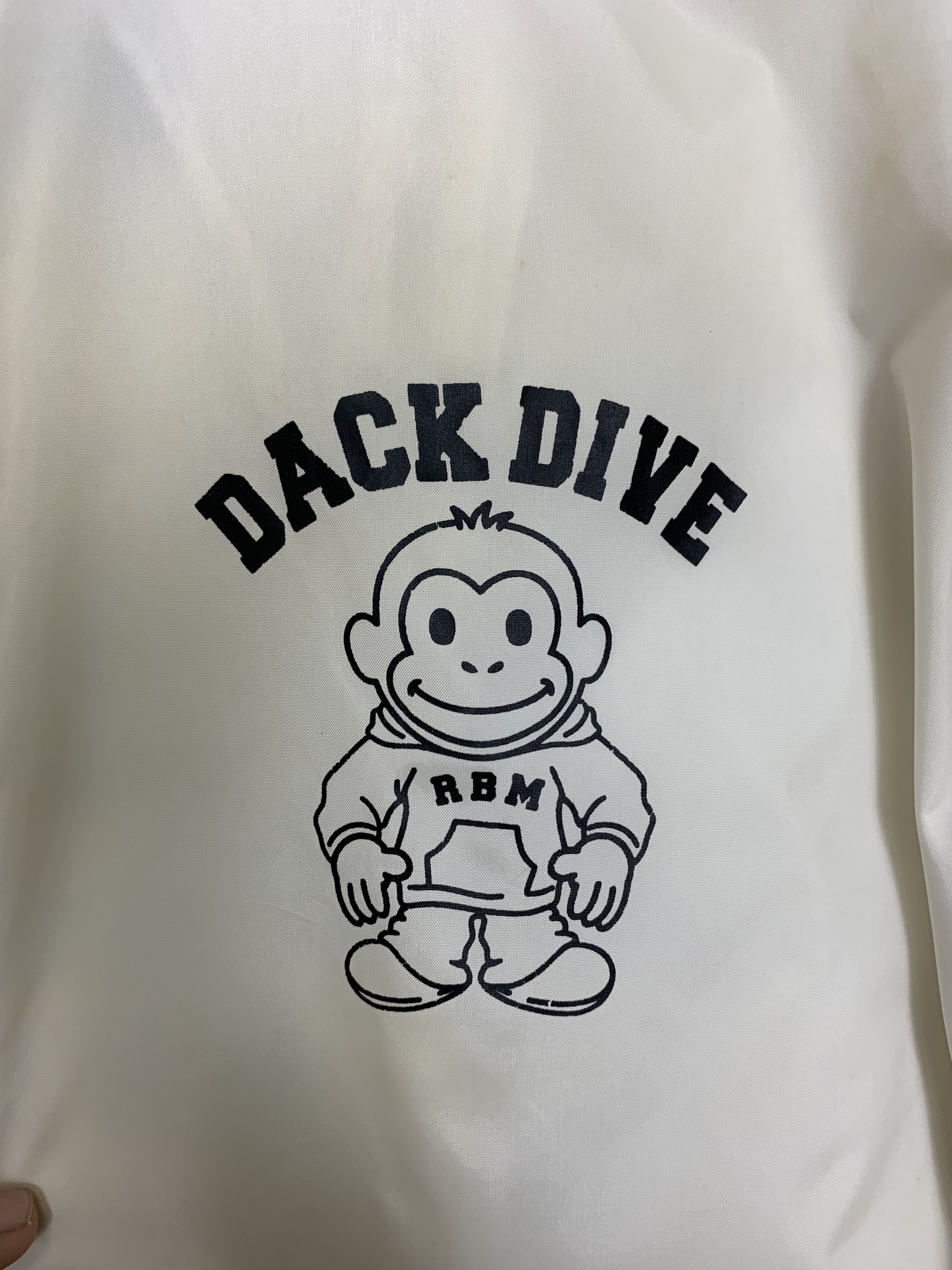 Japanese Brand Vintage DACK DIVE MBONGO Windbreaker Jackets J0792 Size US L / EU 52-54 / 3 - 8 Thumbnail
