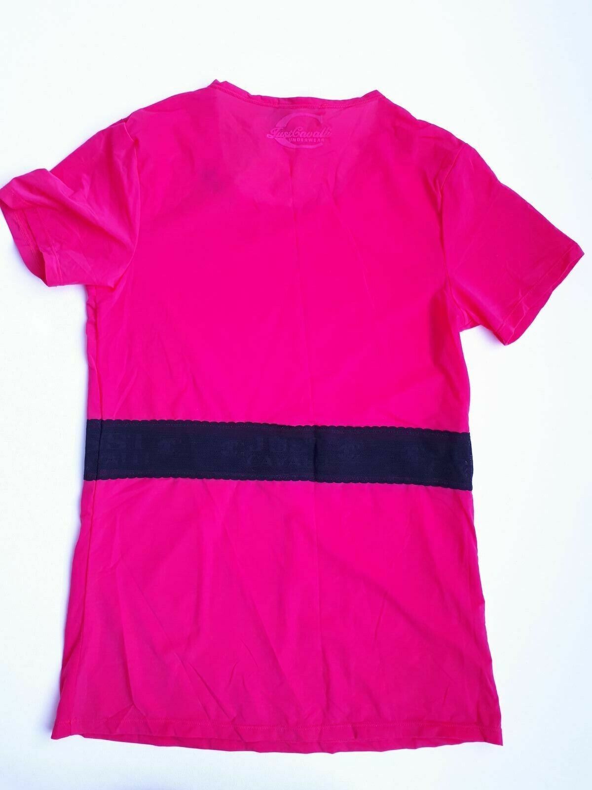 Just Cavalli by Roberto Cavalli Fuchsia Mesh Top ( L )