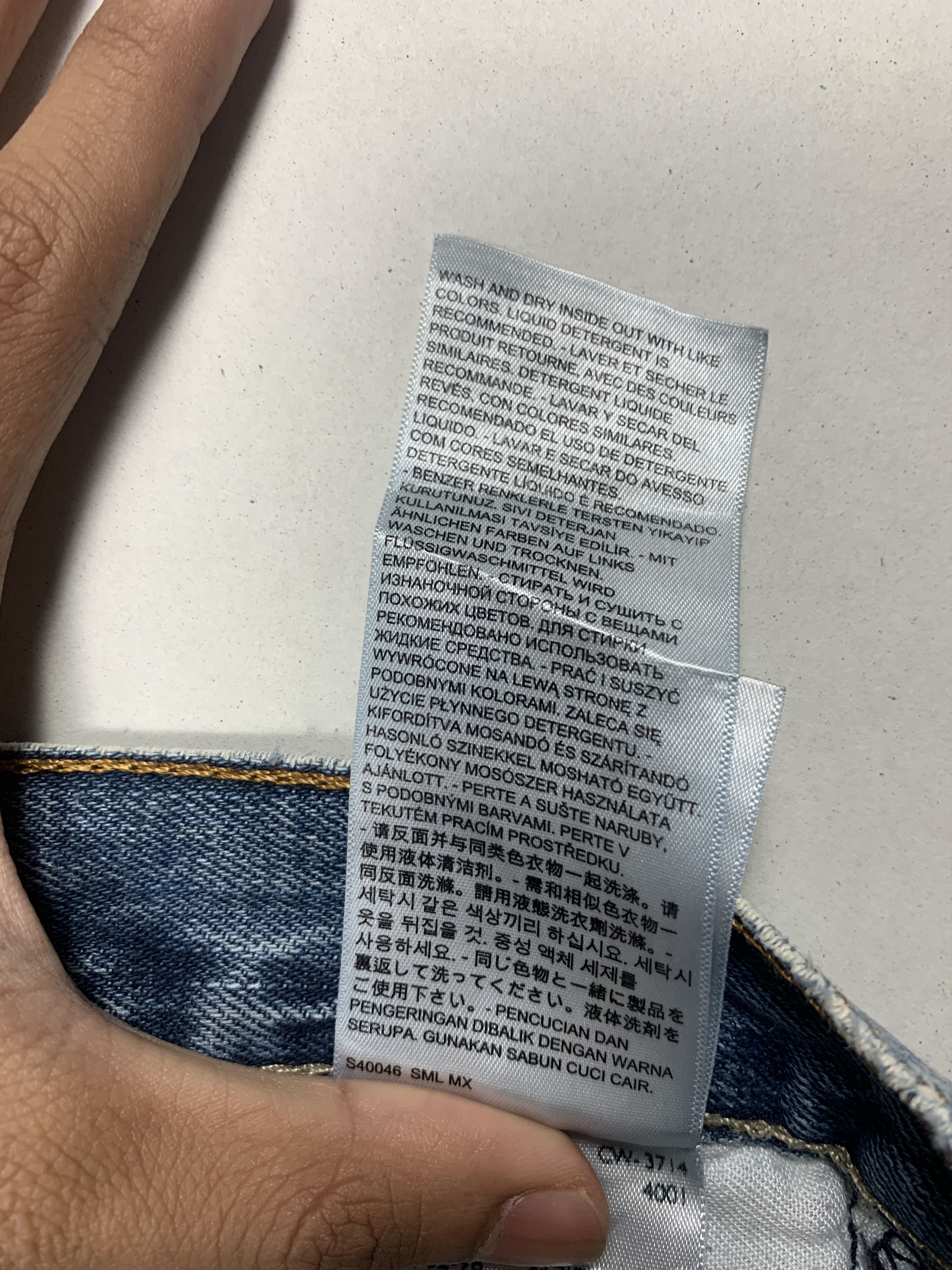 Levi's Vintage LEVI'S 527 Flared Bootcut Distressed Faded Mid Wash Size US 32 / EU 48 - 20 Thumbnail