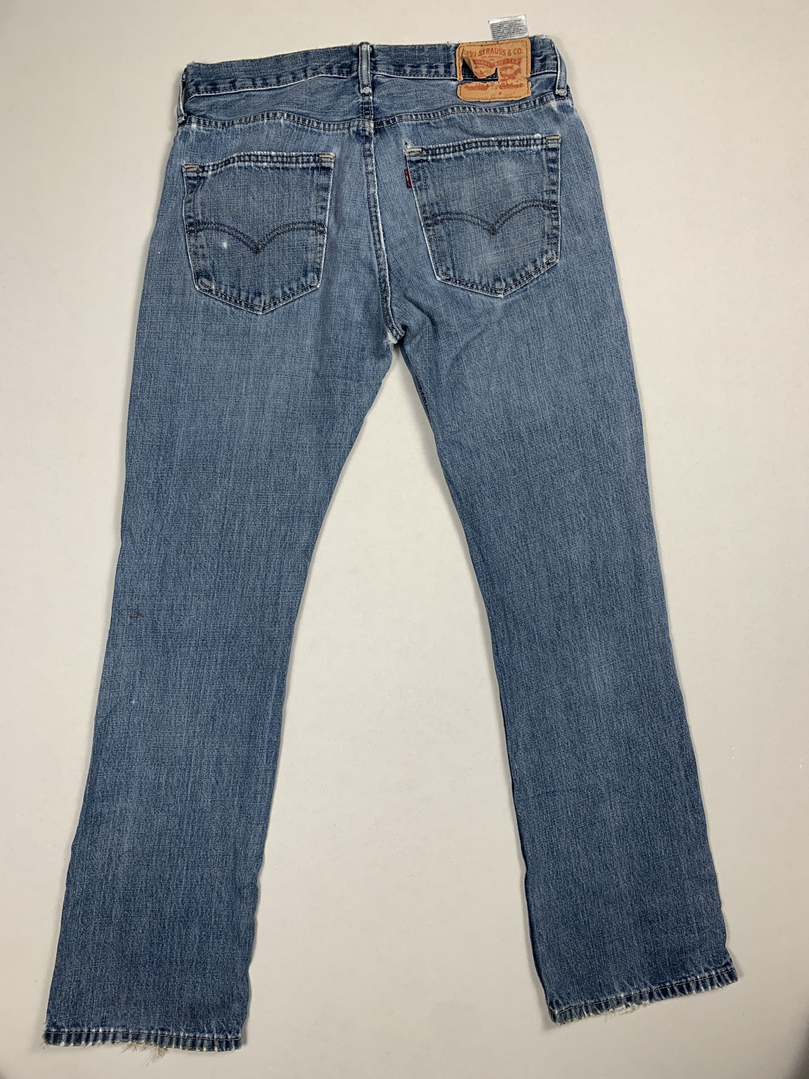 Levi's Vintage LEVI'S 527 Flared Bootcut Distressed Faded Mid Wash Size US 32 / EU 48 - 22 Thumbnail