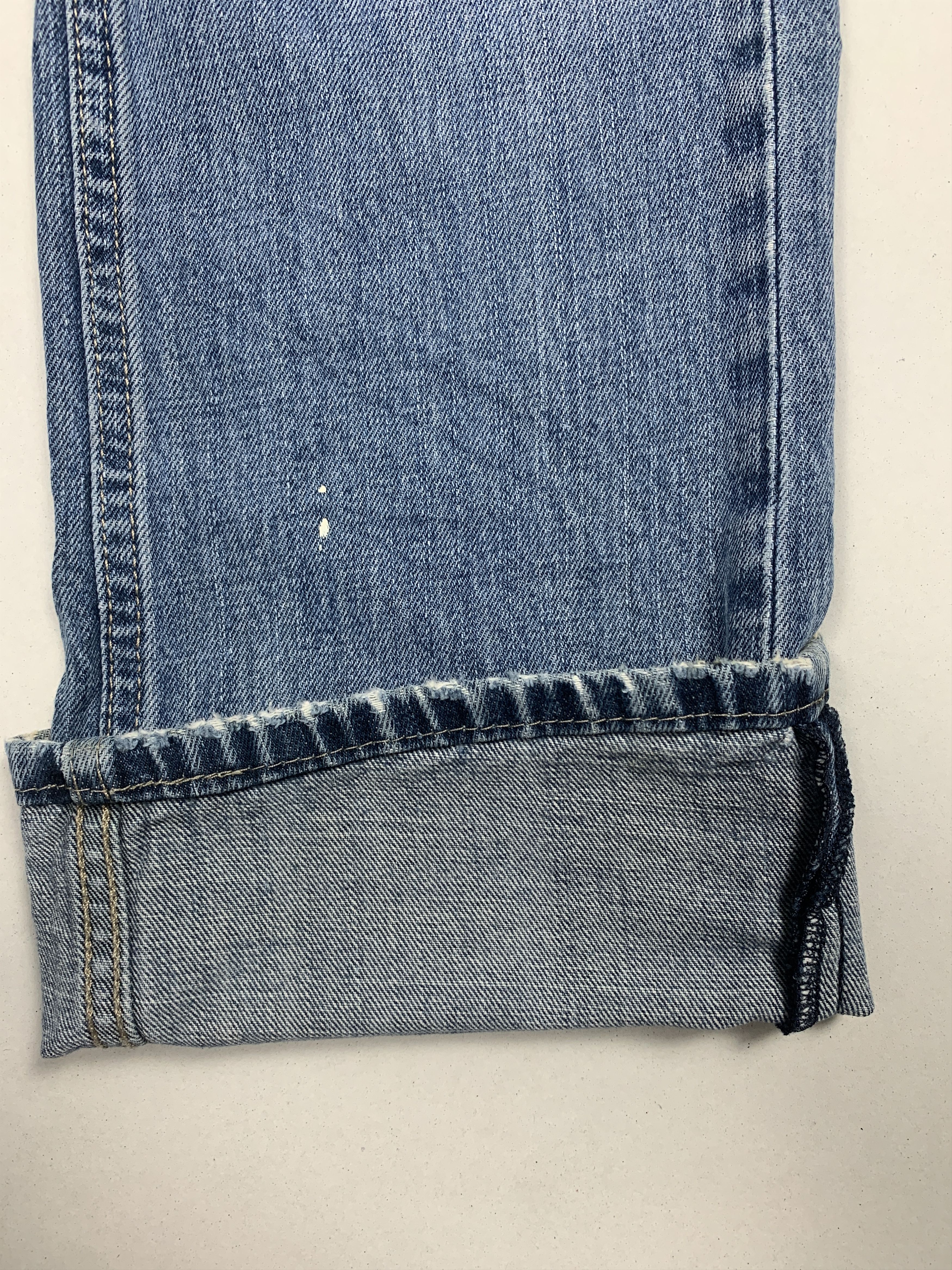 Levi's Vintage LEVI'S 527 Flared Bootcut Distressed Faded Mid Wash Size US 32 / EU 48 - 2 Thumbnail