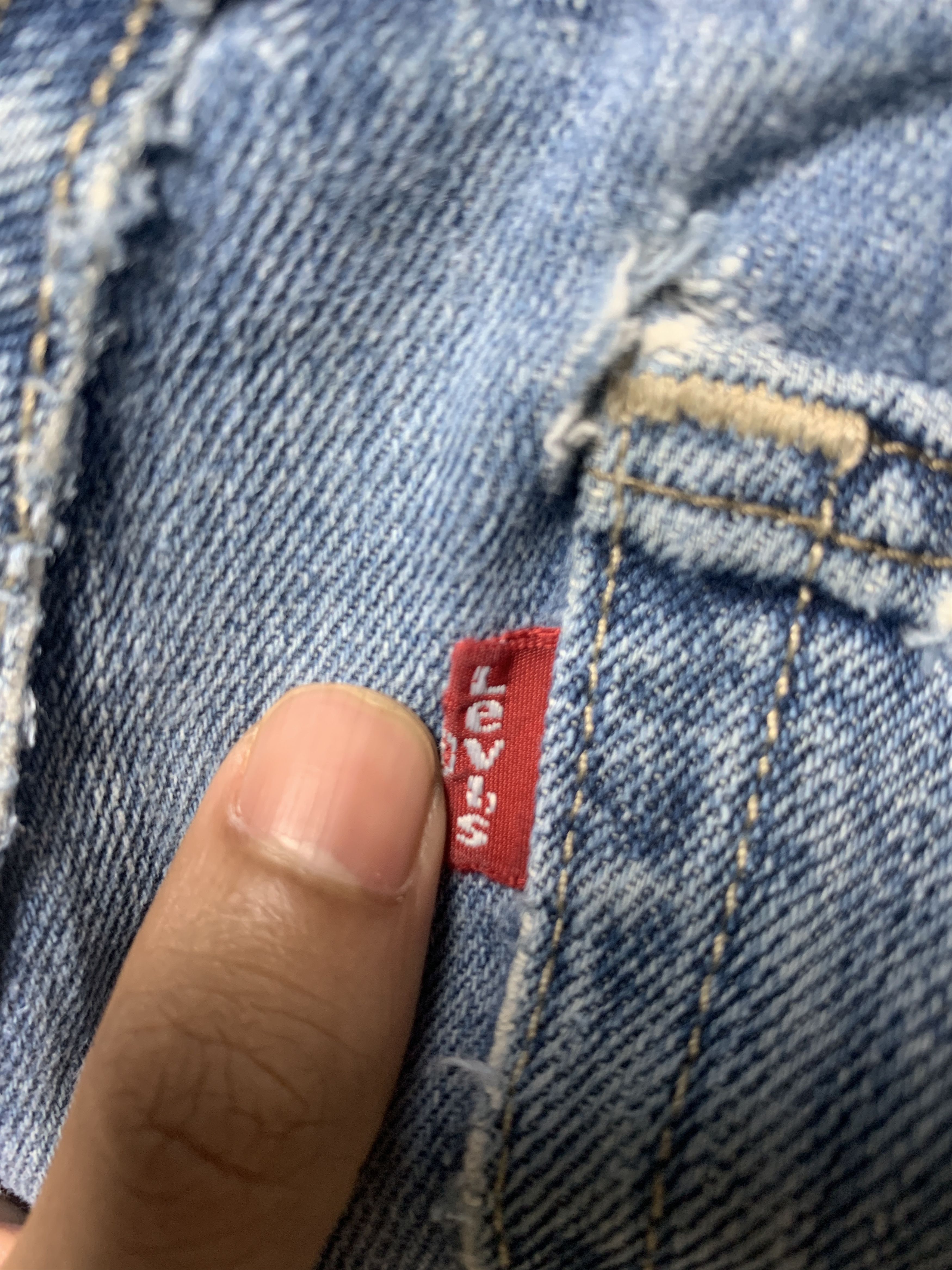 Levi's Vintage LEVI'S 527 Flared Bootcut Distressed Faded Mid Wash Size US 32 / EU 48 - 11 Thumbnail