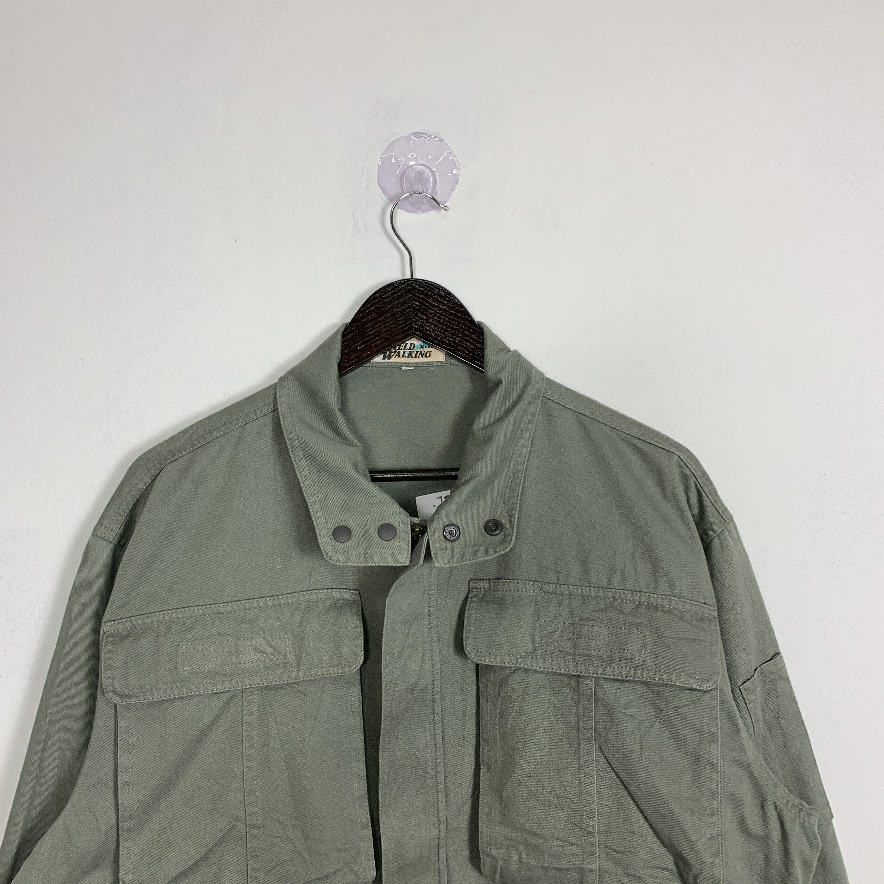 Japanese Brand Vintage 90s JAPANESE BRAND Workwear Jackets J0819 Size US M / EU 48-50 / 2 - 2 Thumbnail