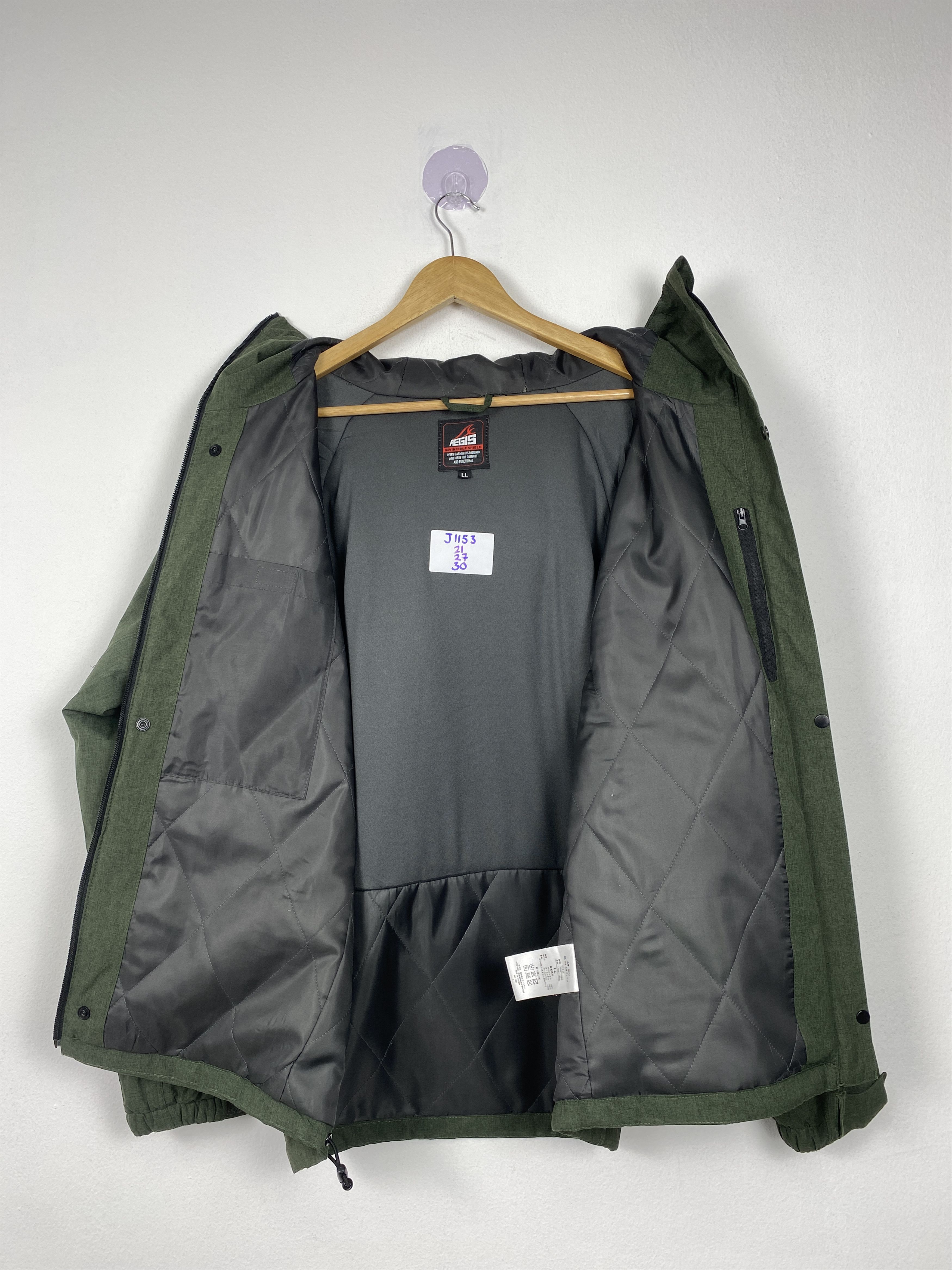 Japanese Brand Vintage AEGIS Hoodie Zip Up Jacket J1153 Size US S / EU 44-46 / 1 - 9 Thumbnail