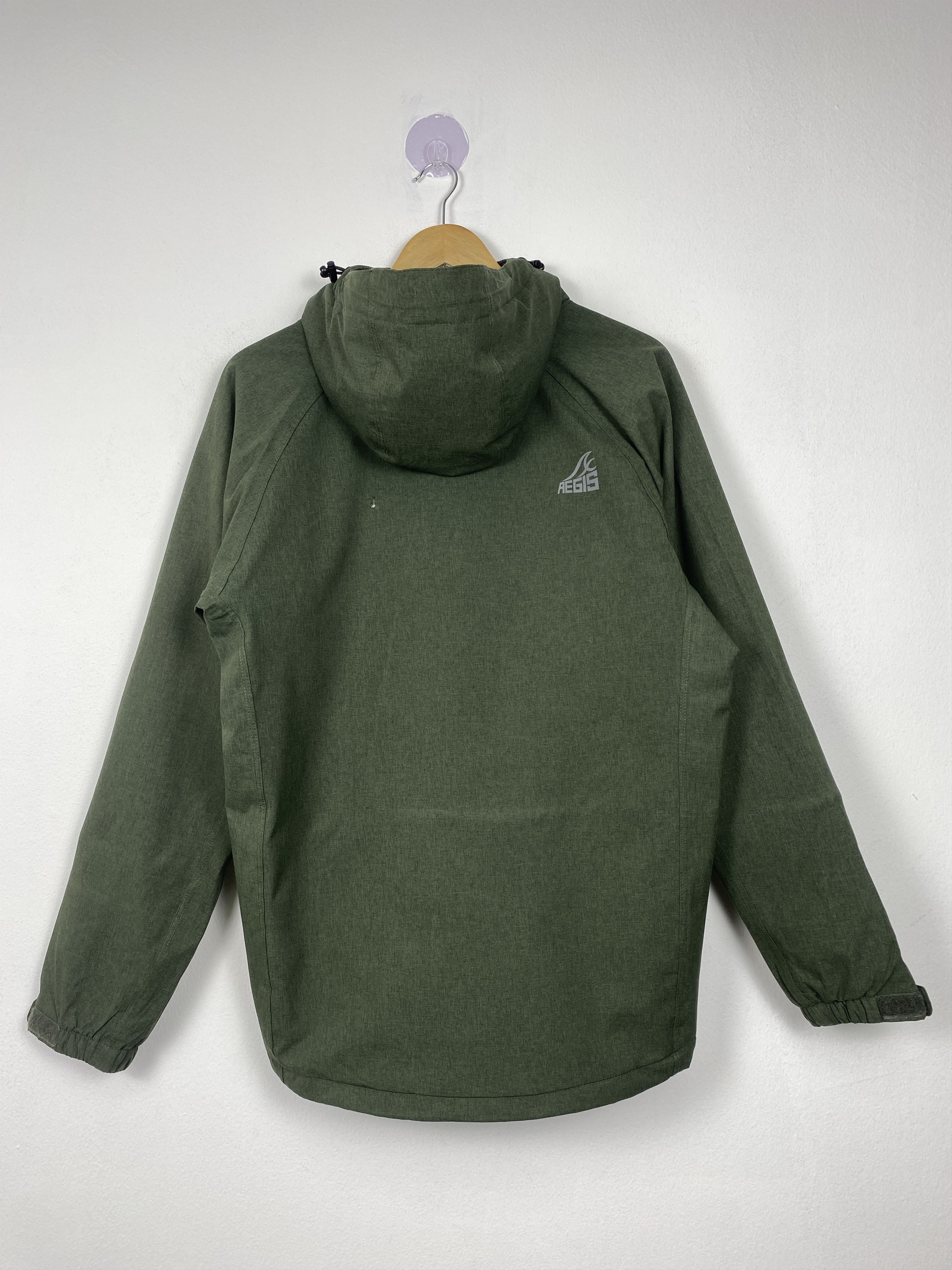 Japanese Brand Vintage AEGIS Hoodie Zip Up Jacket J1153 Size US S / EU 44-46 / 1 - 7 Thumbnail