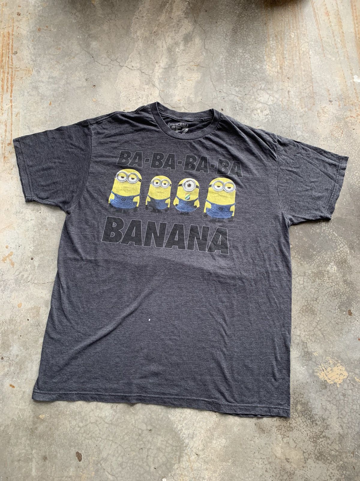 Universal Studios Cartoons Despicable Me Ba Ba Bananas Comedy Film Tshirt Size US XL / EU 56 / 4 - 1 Thumbnail