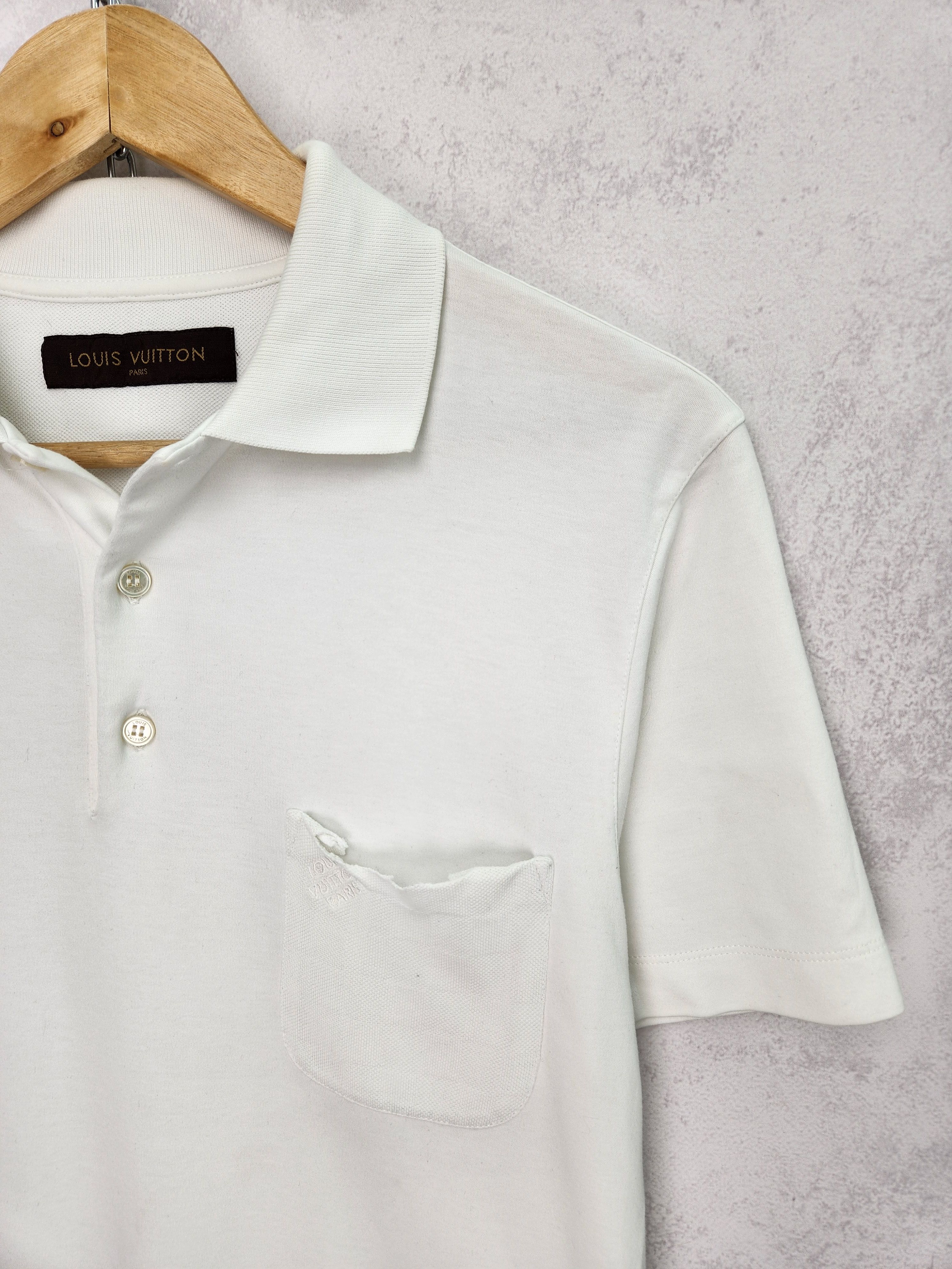 Louis Vuitton Louis Vuitton Damier Polo T-shirt Size US M / EU 48-50 / 2 - 3 Thumbnail