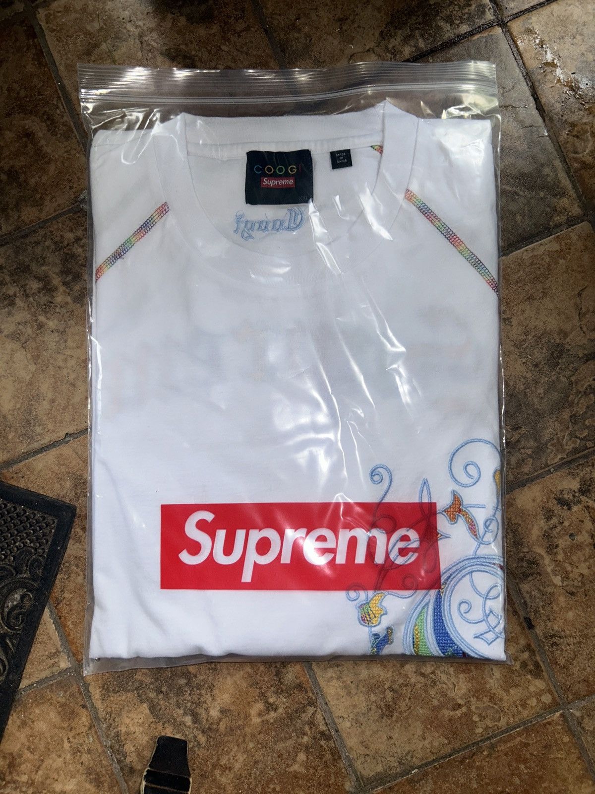 Coogi × Supreme Supreme Coogi raglan s/s top | Grailed