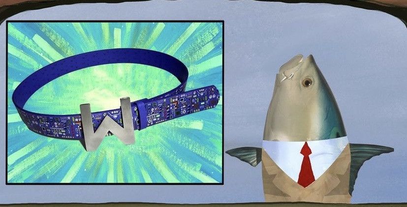 Nickelodeon 2022 WUMBO BELT *SPONGEBOB INSPO* (S) (29-33) Size ONE SIZE - 5 Thumbnail