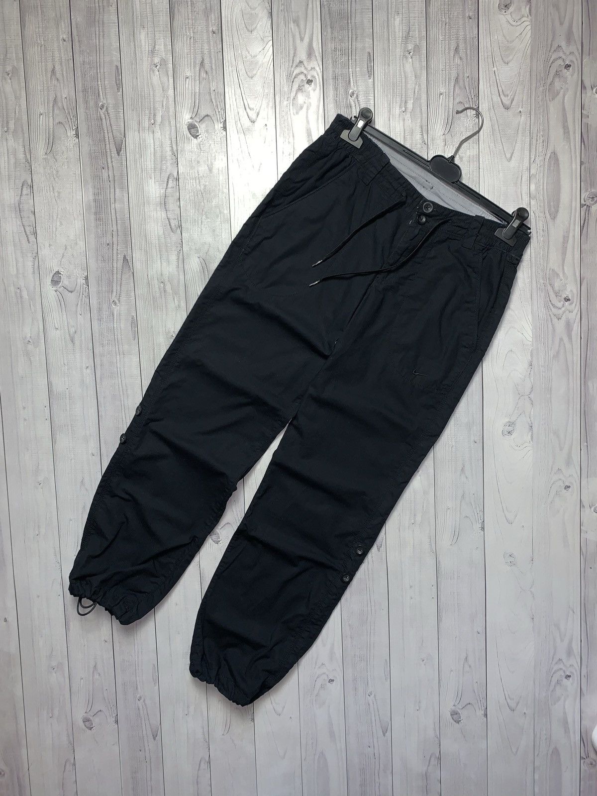 Vintage Nike joggers cargo drill pants size S