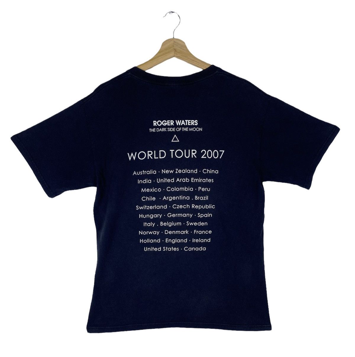 Band Tees Vintage Pink Floyd Roger Waters Tour Dark Side Tee T Shirt Size US M / EU 48-50 / 2 - 2 Thumbnail