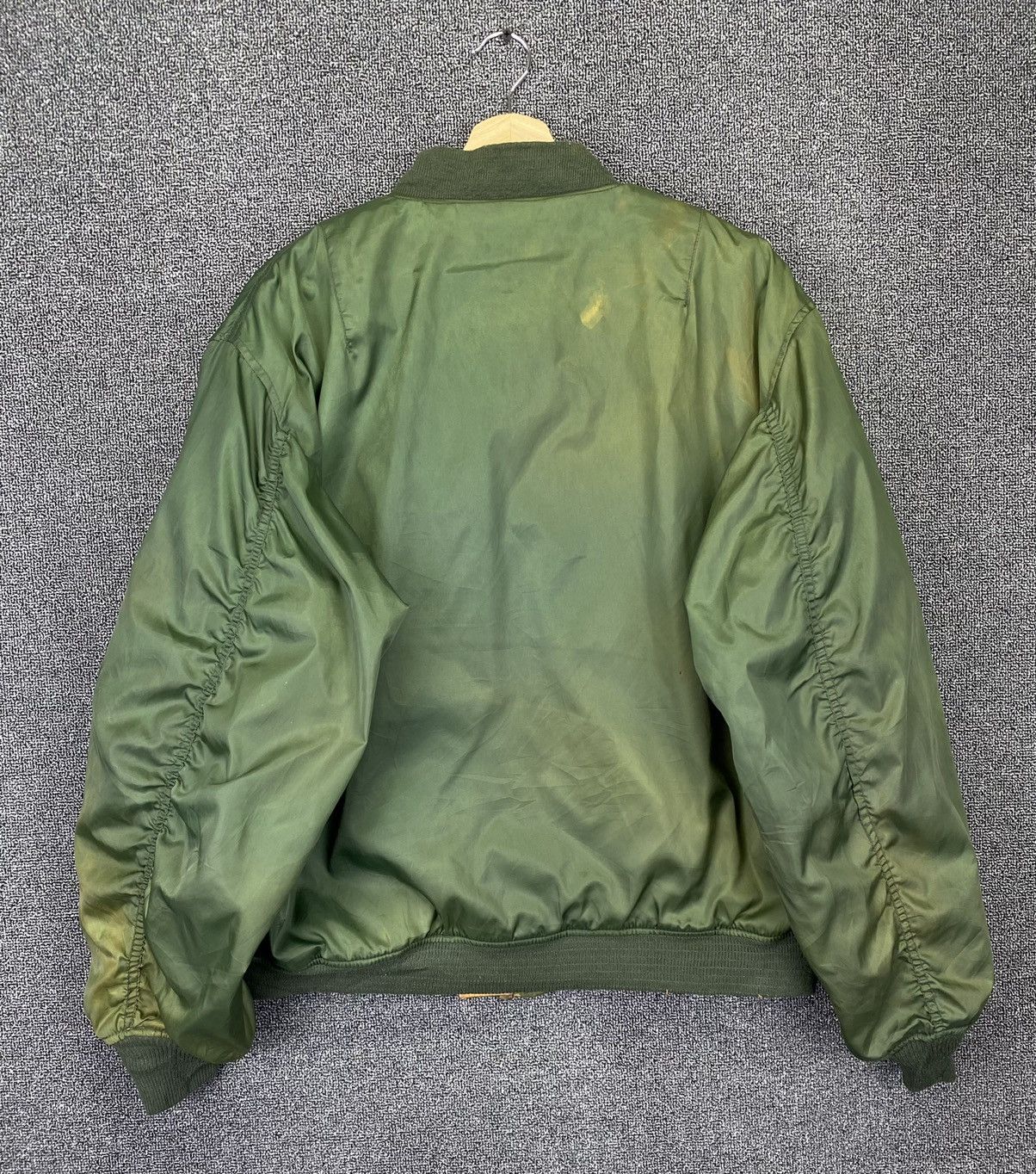 Japanese Brand Vintage Turkey Bear Flight Riversible Bomber Jacket Size US L / EU 52-54 / 3 - 13 Thumbnail
