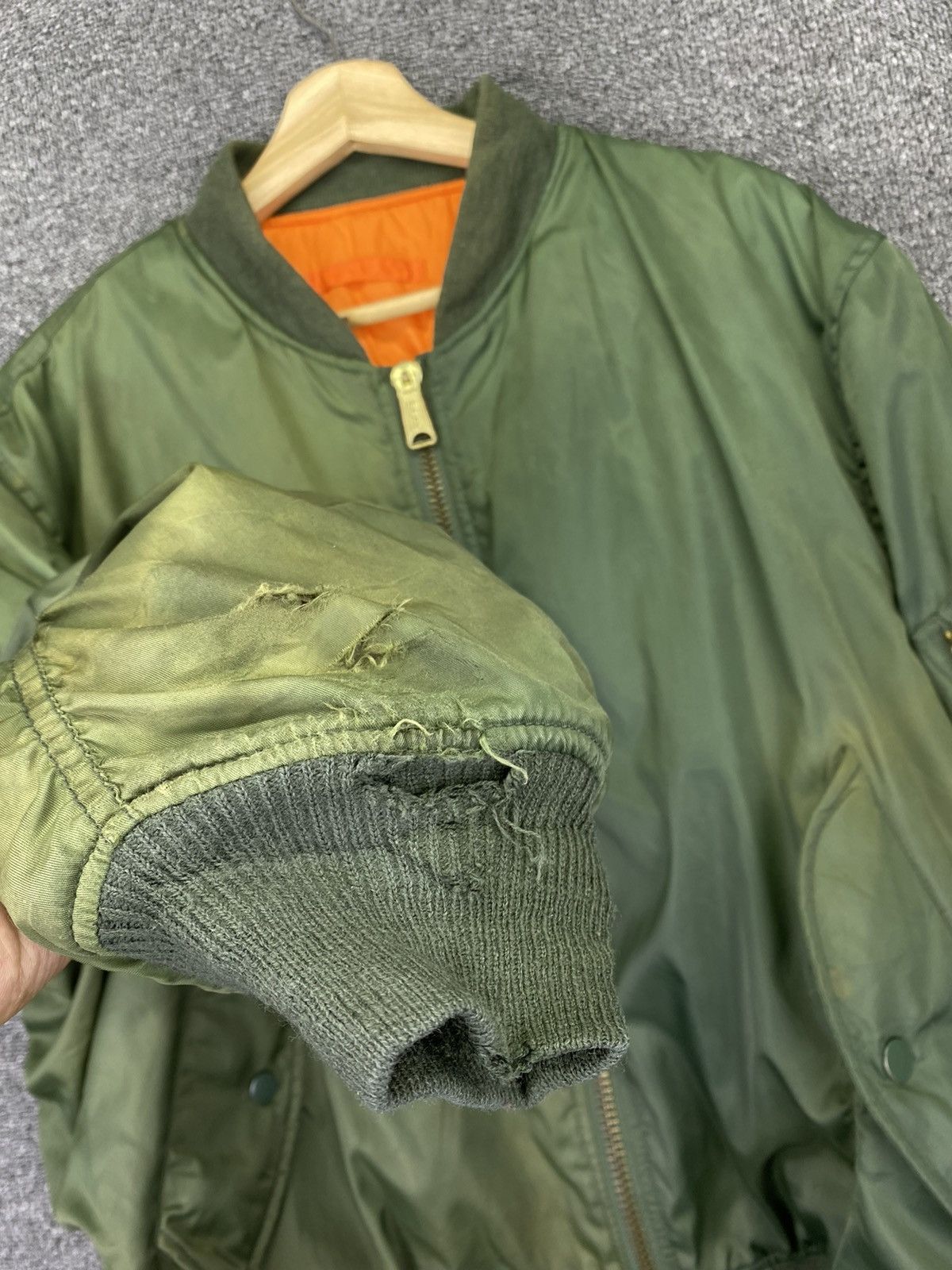 Japanese Brand Vintage Turkey Bear Flight Riversible Bomber Jacket Size US L / EU 52-54 / 3 - 11 Thumbnail