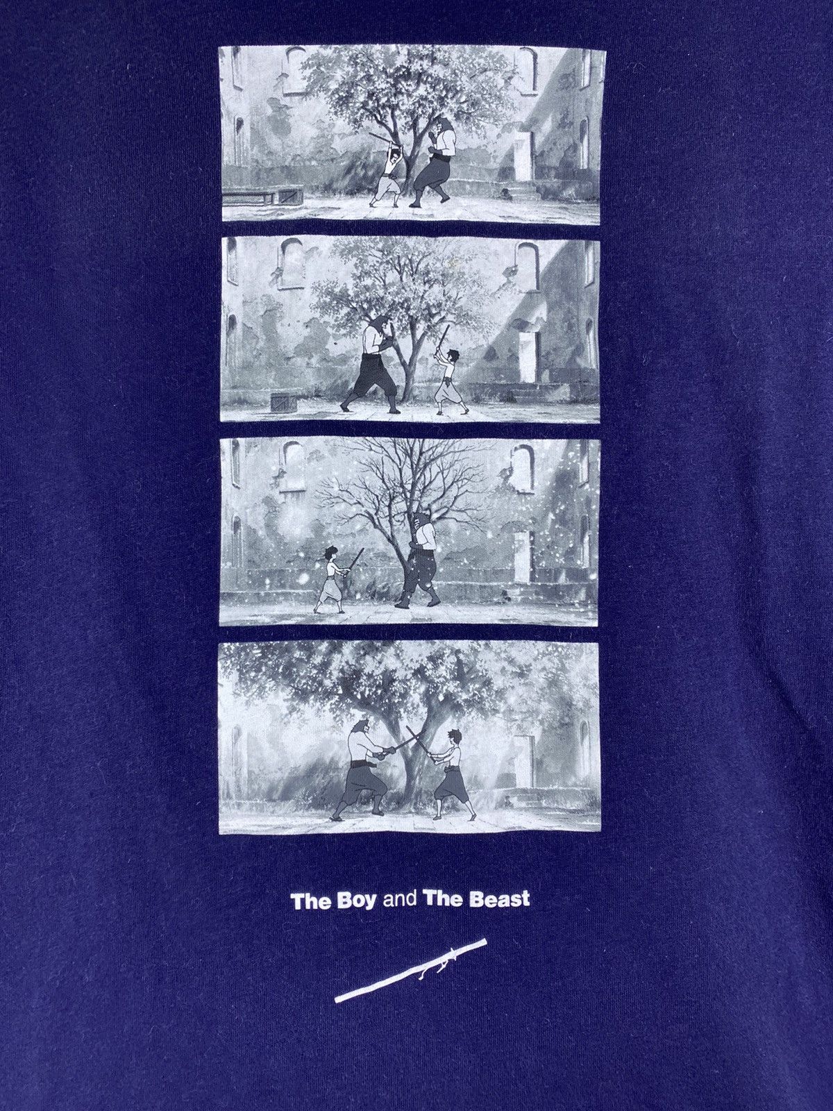 Anime GONE 🔥 The Boy And The Beast Japan Anime T Shirts Tee Size US M / EU 48-50 / 2 - 2 Thumbnail
