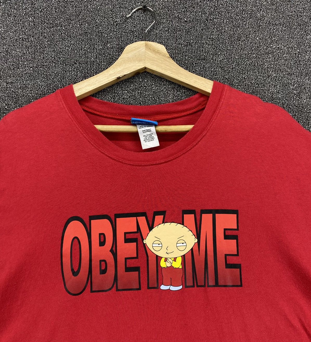 Cartoon Network Vintage Y2K Fox Family Guy Obey Me Oversized Tees T Shirts Size US XXL / EU 58 / 5 - 5 Thumbnail