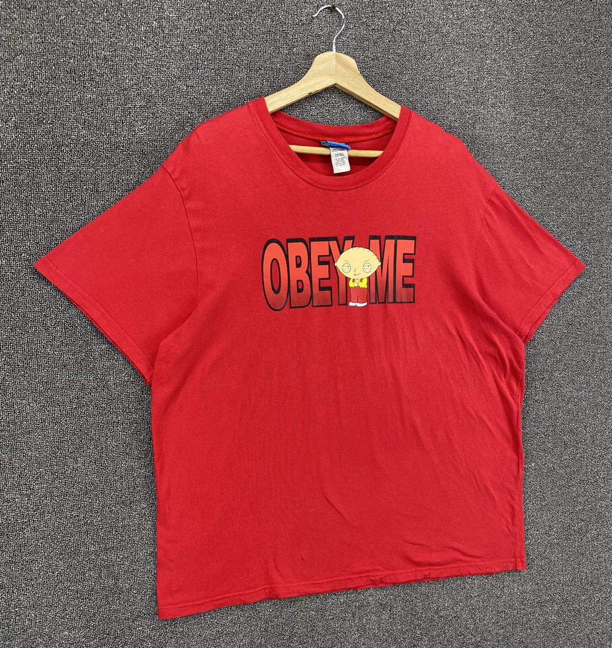 Cartoon Network Vintage Y2K Fox Family Guy Obey Me Oversized Tees T Shirts Size US XXL / EU 58 / 5 - 2 Thumbnail