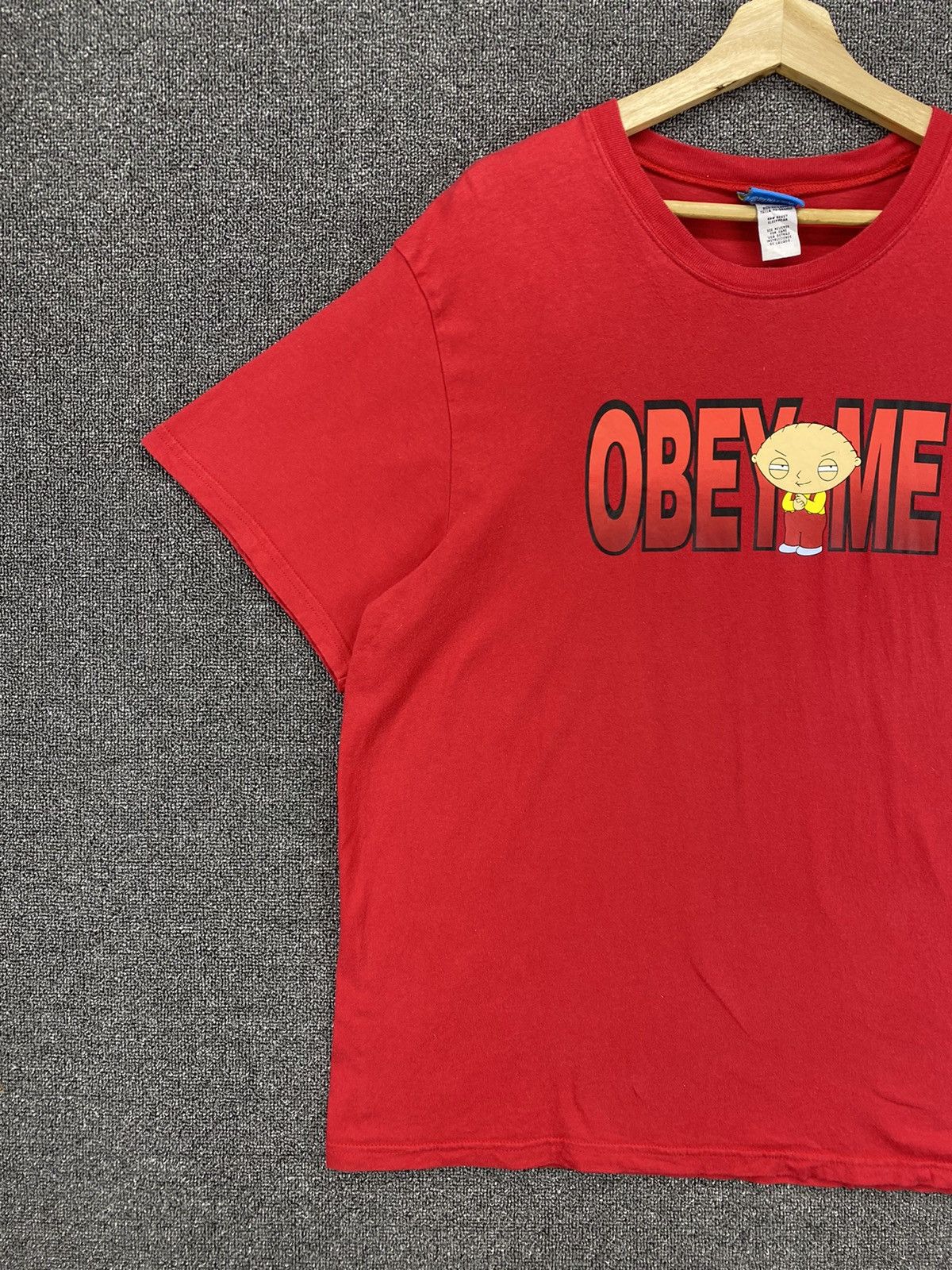 Cartoon Network Vintage Y2K Fox Family Guy Obey Me Oversized Tees T Shirts Size US XXL / EU 58 / 5 - 3 Thumbnail